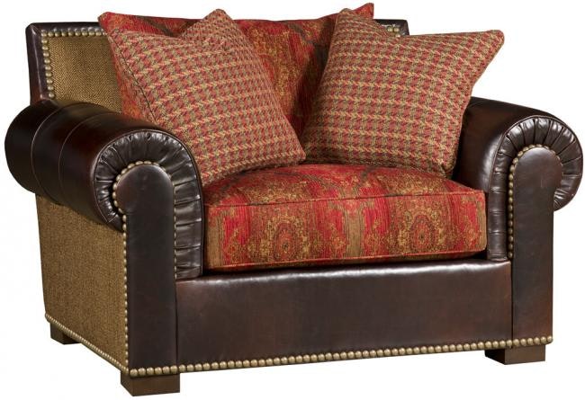 King Hickory Arthur Fabric Chair And Half 1501-LF