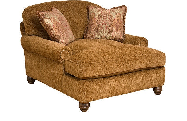 King Hickory Charlotte Chaise And A Half 260