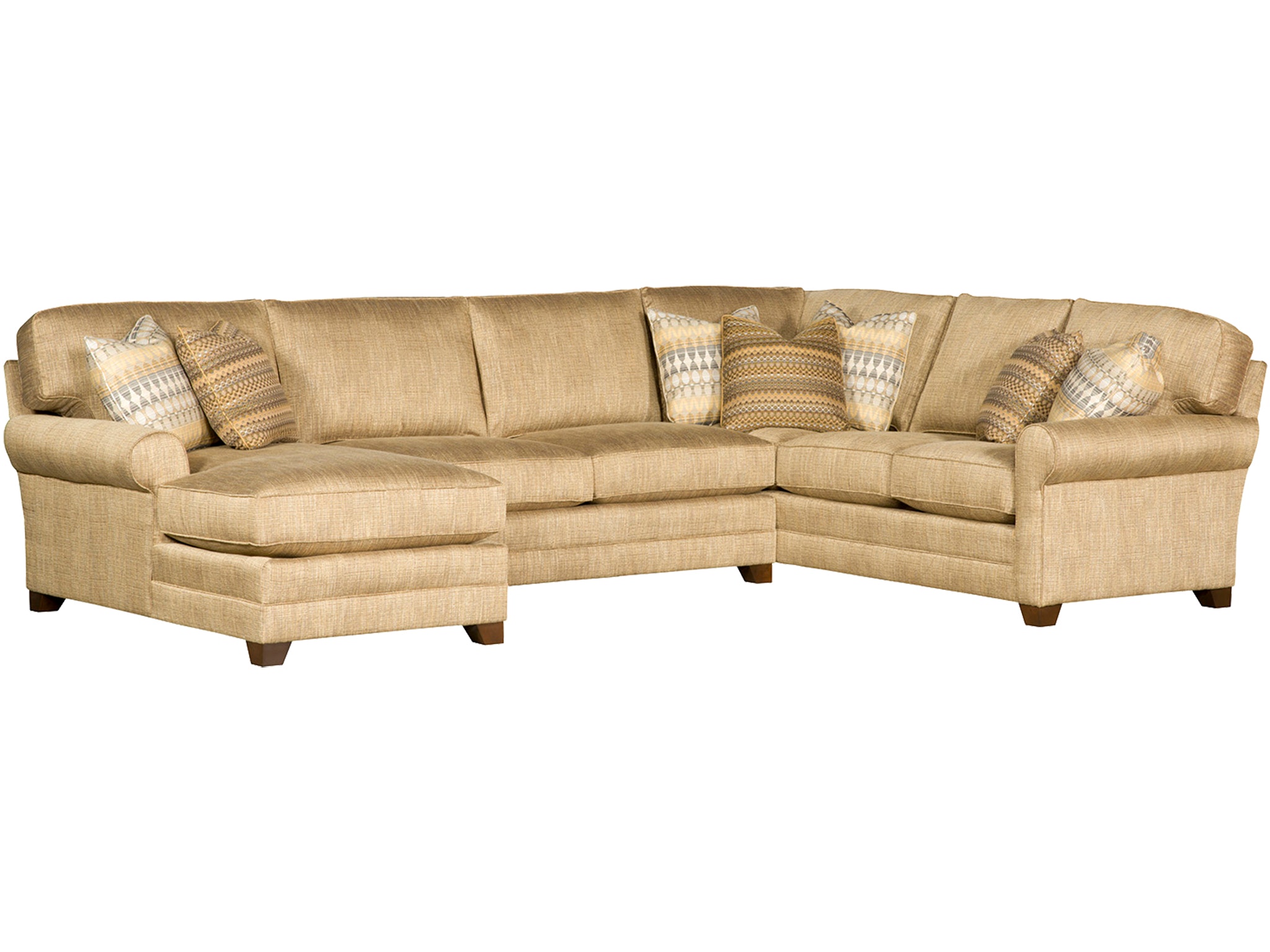 King Hickory Winston Sectional 7400-82-74-63