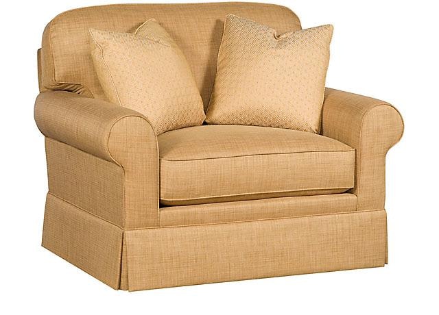 King Hickory Winston Ottoman And Half 7468-SLS-F