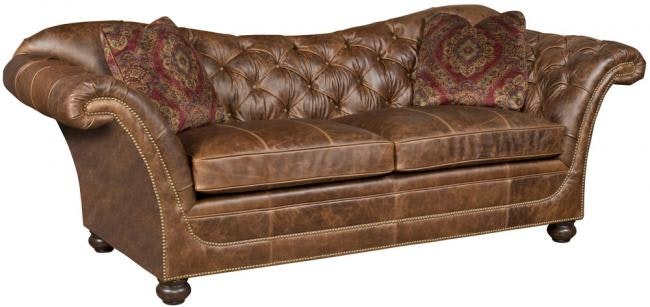 King Hickory Abby Leather Sofa C23-00-L