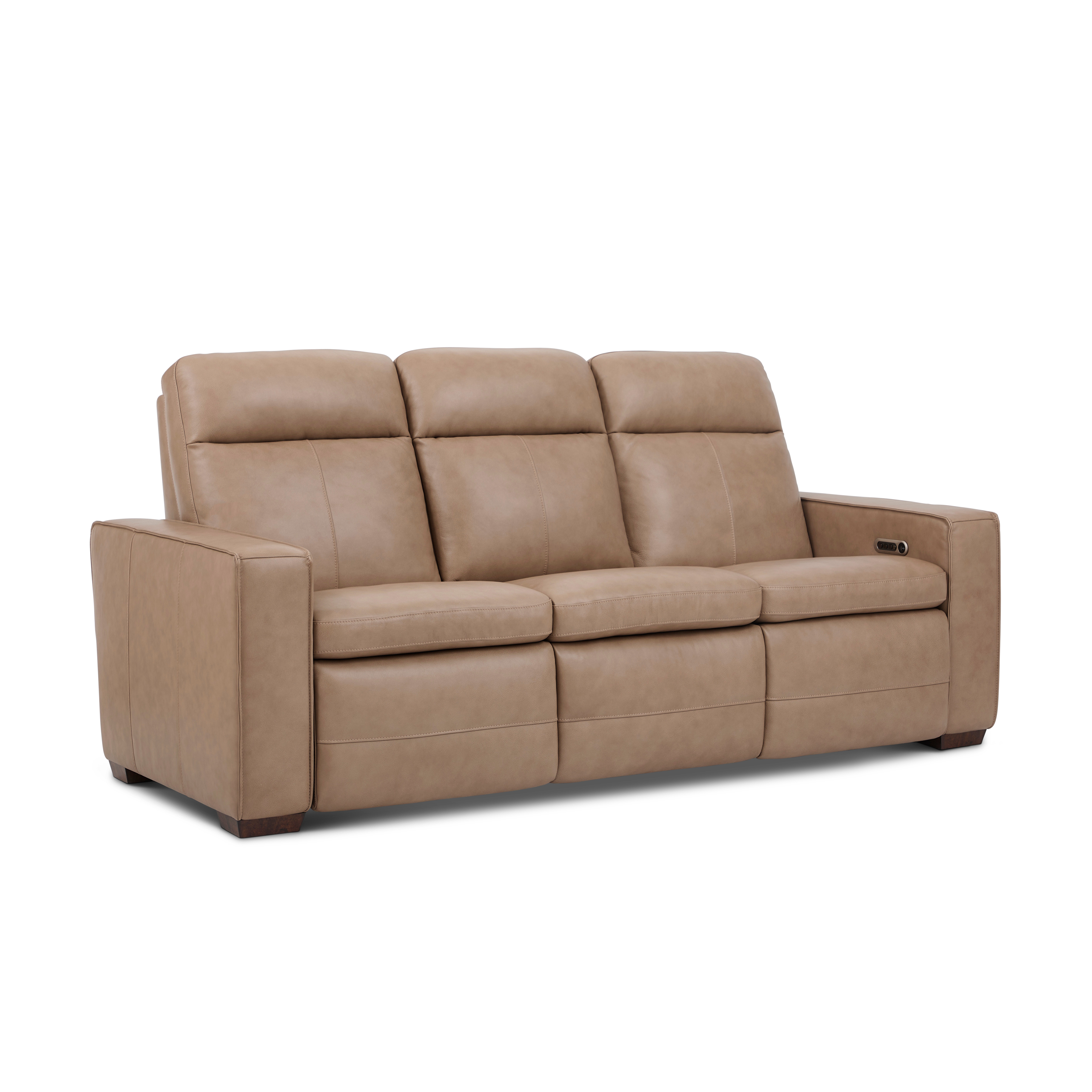 Flexsteel 1519-61P3-56282-PwRec Sofa with Cnsl, HR, LB 1519-61P3-56282