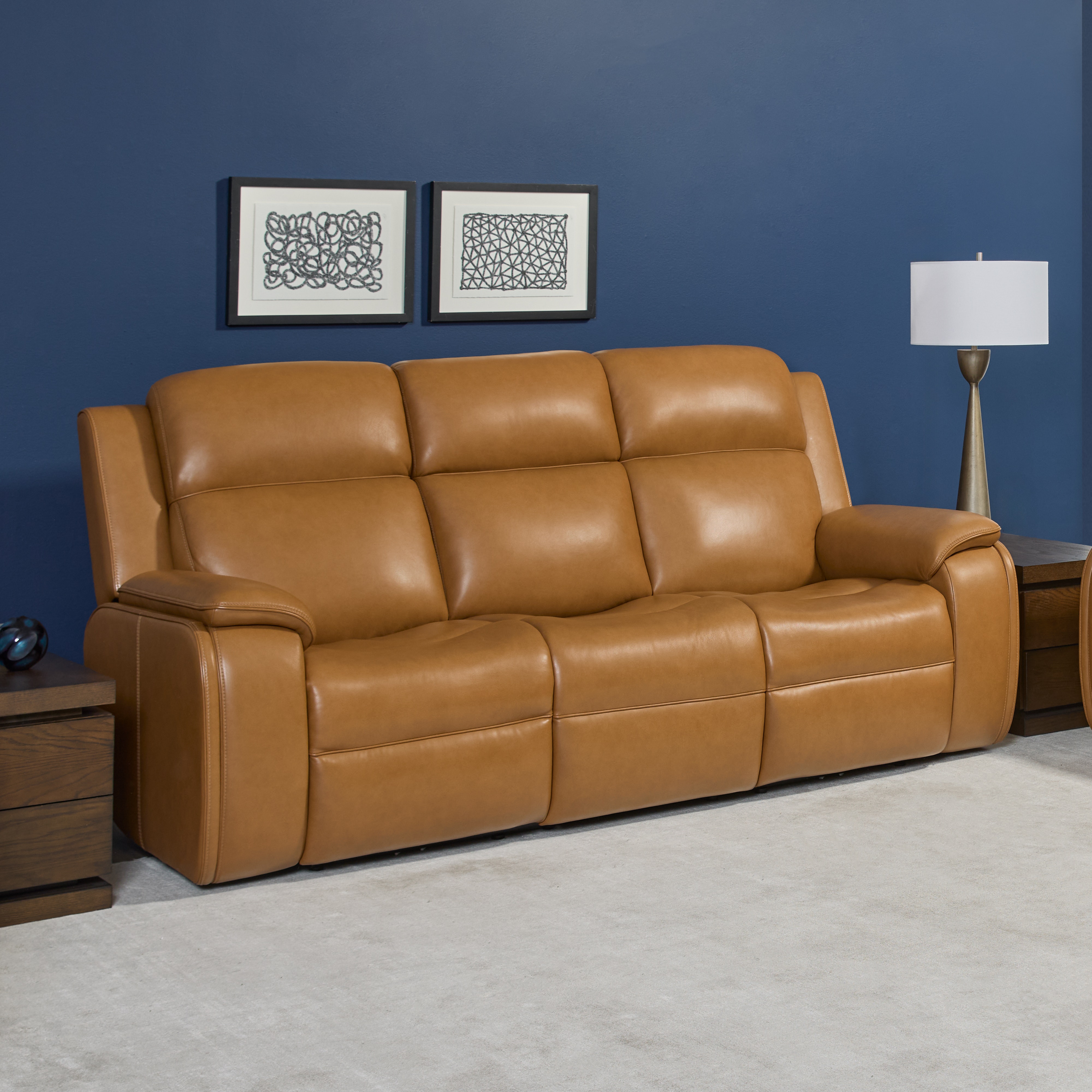 Flexsteel 1782-62P5-43473-Power Rec Sofa With HR, LB, H and M 1782-62P5-43473