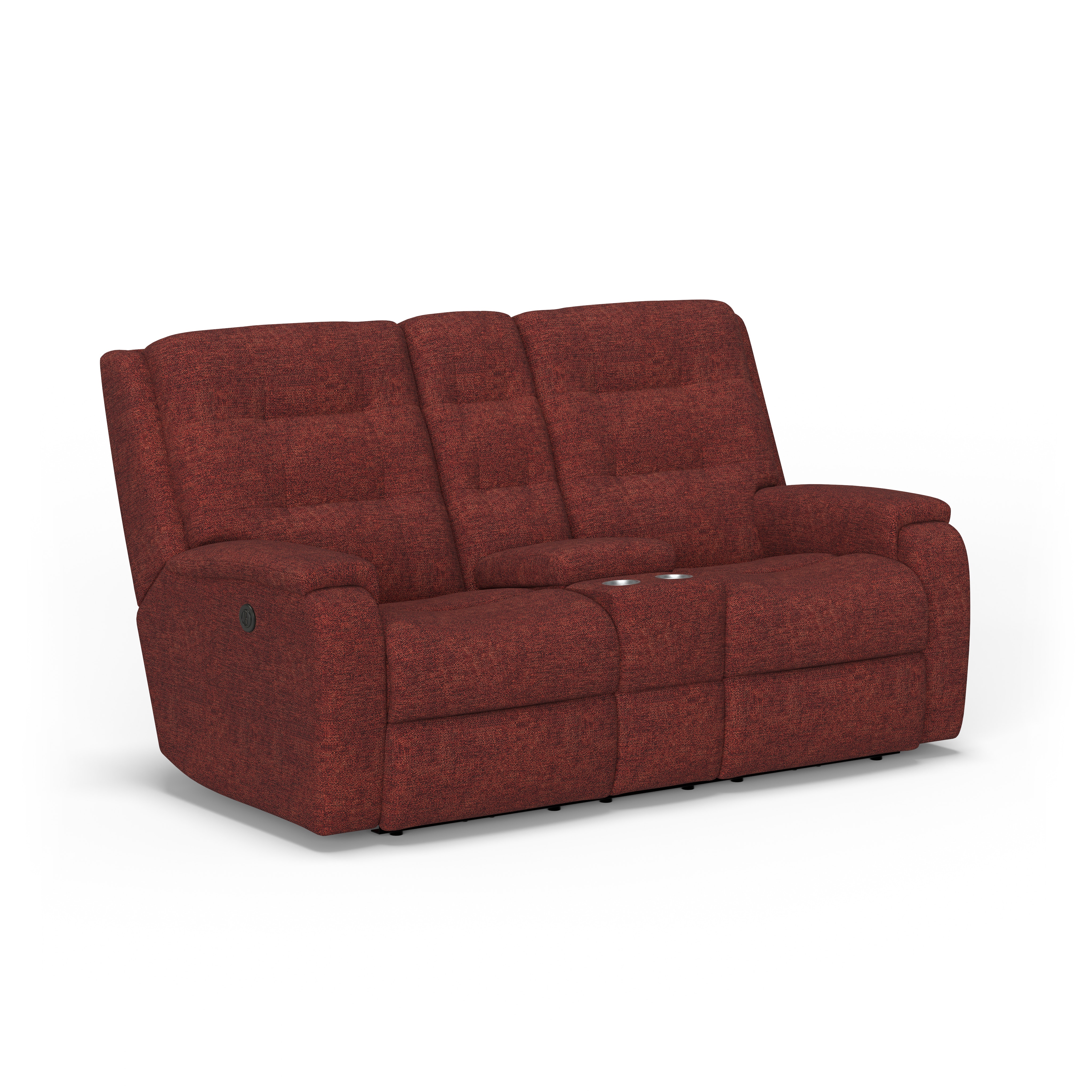 Flexsteel S2810-601M-Power Rec Loveseat with Console S2810-601M