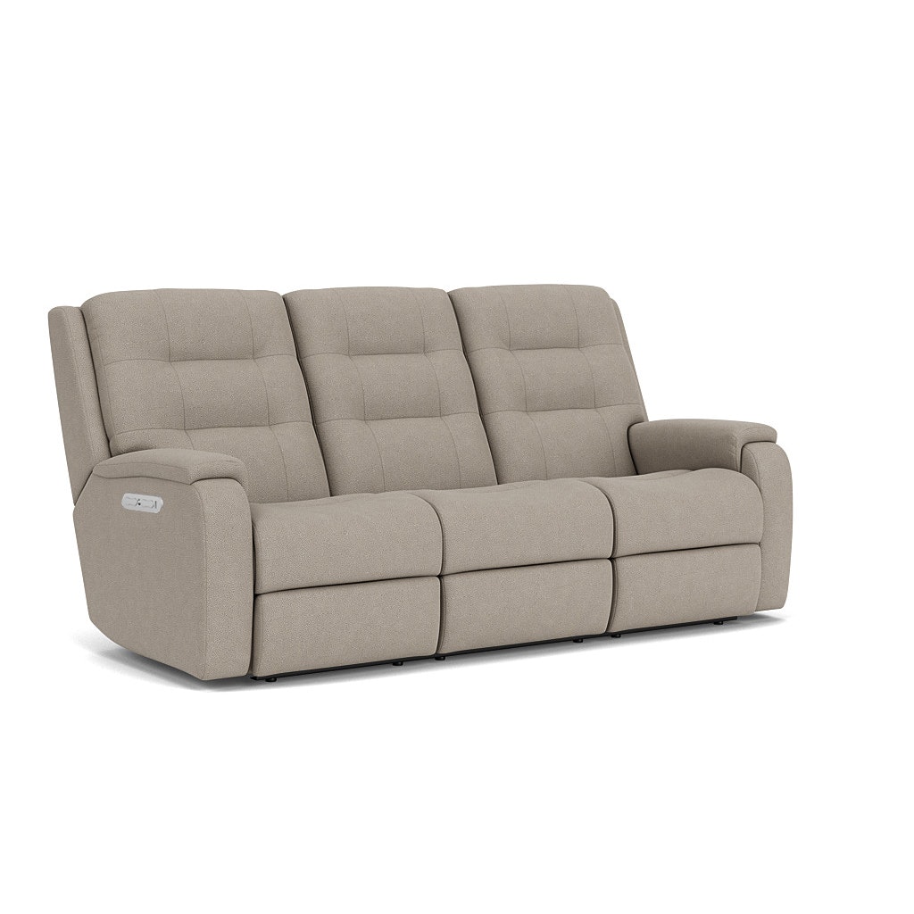 Flexsteel Q2810-62L-40701-Rec Sf W PwrHRs and LB Q2810-62L-40701