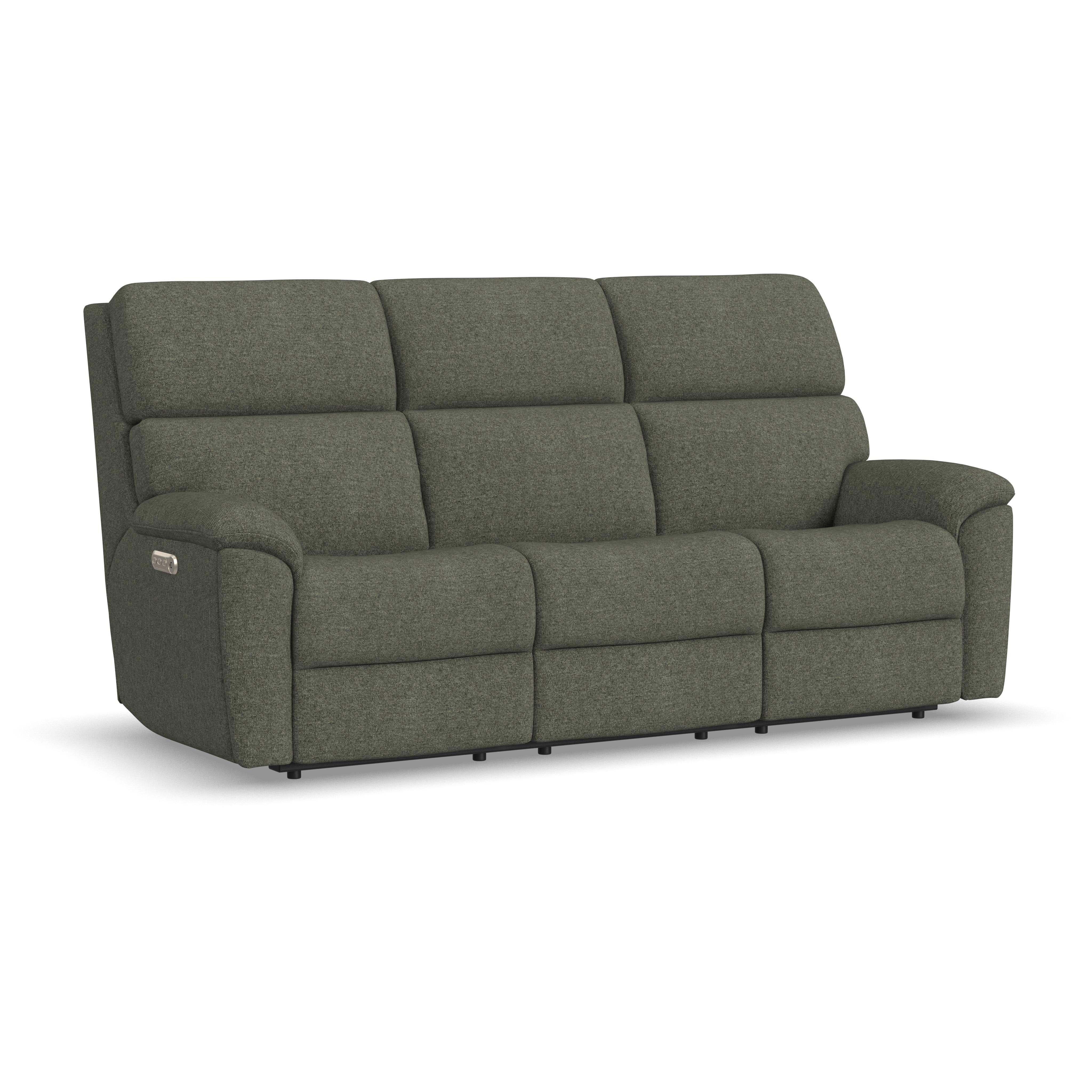 Flexsteel S2865-63L-Power Recl Sofa with Cnsl, HR, LB S2865-63L