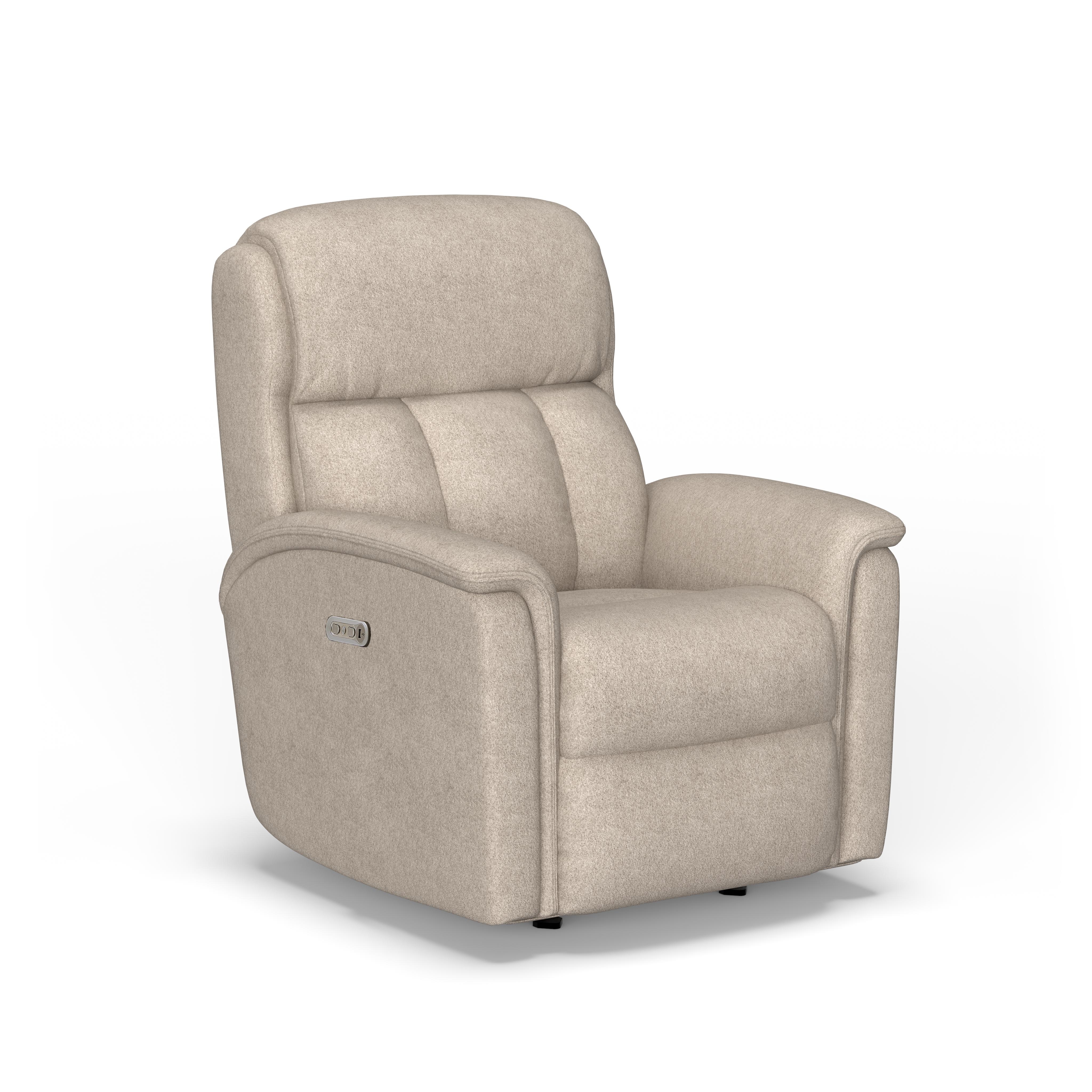 Flexsteel S4502-50H-Power Recliner with Power Headrest S4502-50H