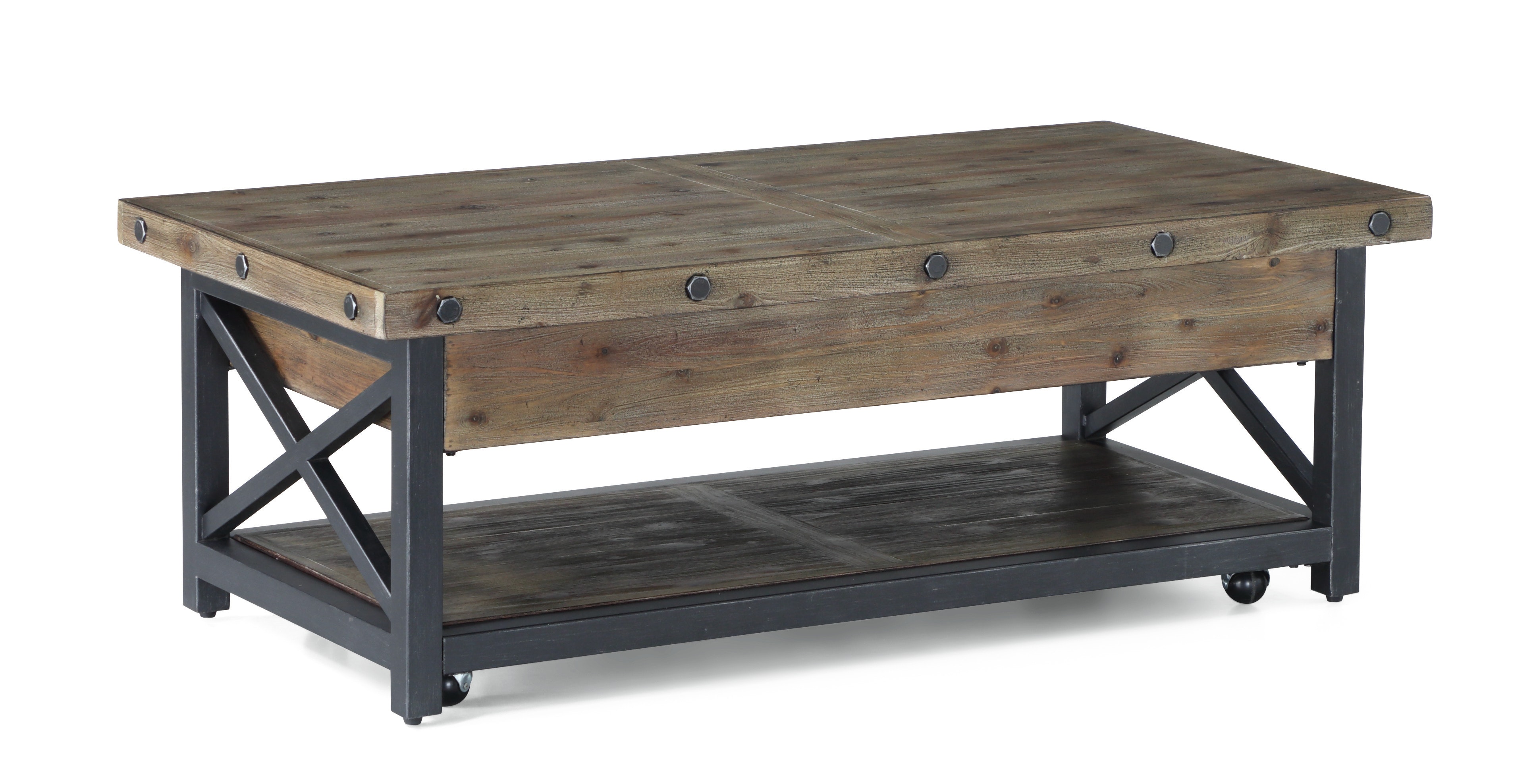 Flexsteel 6723-0311-Rec Lft-Top Coffee Table W Cstr 6723-0311