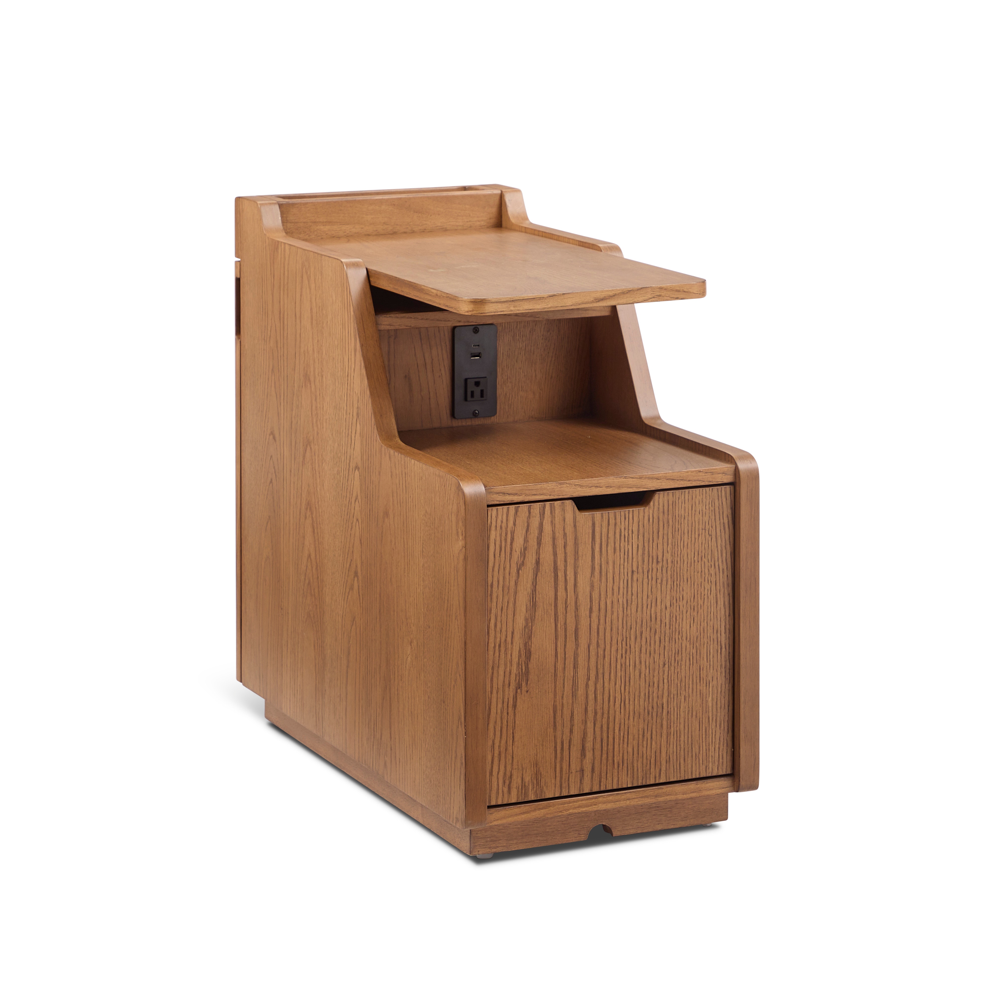 Flexsteel W1000-72Z-Smart Side Table W1000-72Z