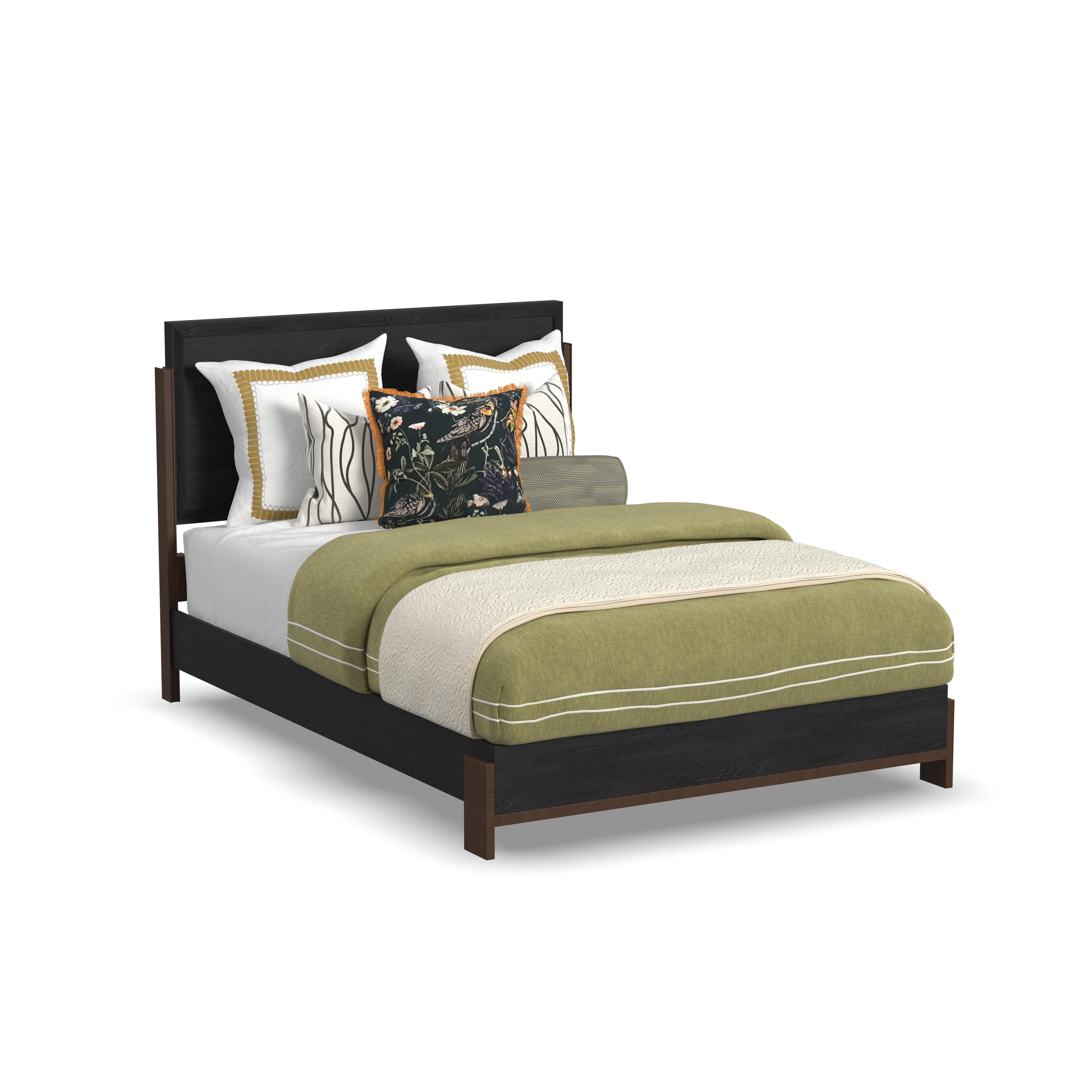 Flexsteel W1027-91Q-Queen Panel Bed W1027-91Q