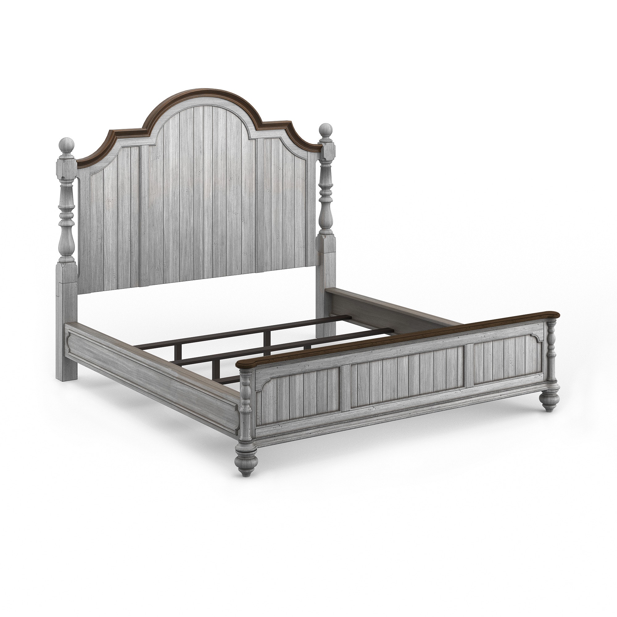 Flexsteel W1047-90K-King Poster Bed W1047-90K