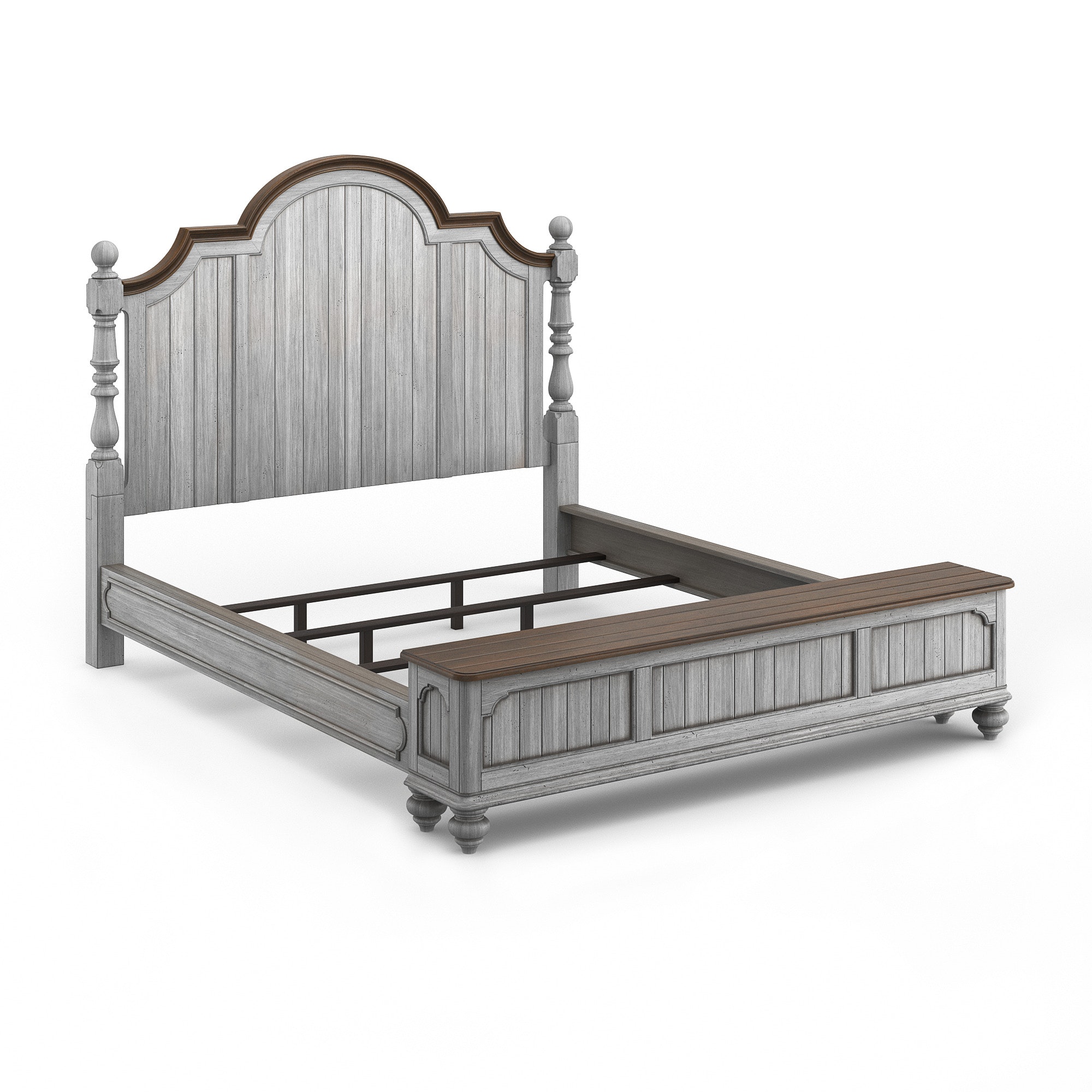 Flexsteel W1047-90KS-King Storage Bed W1047-90KS