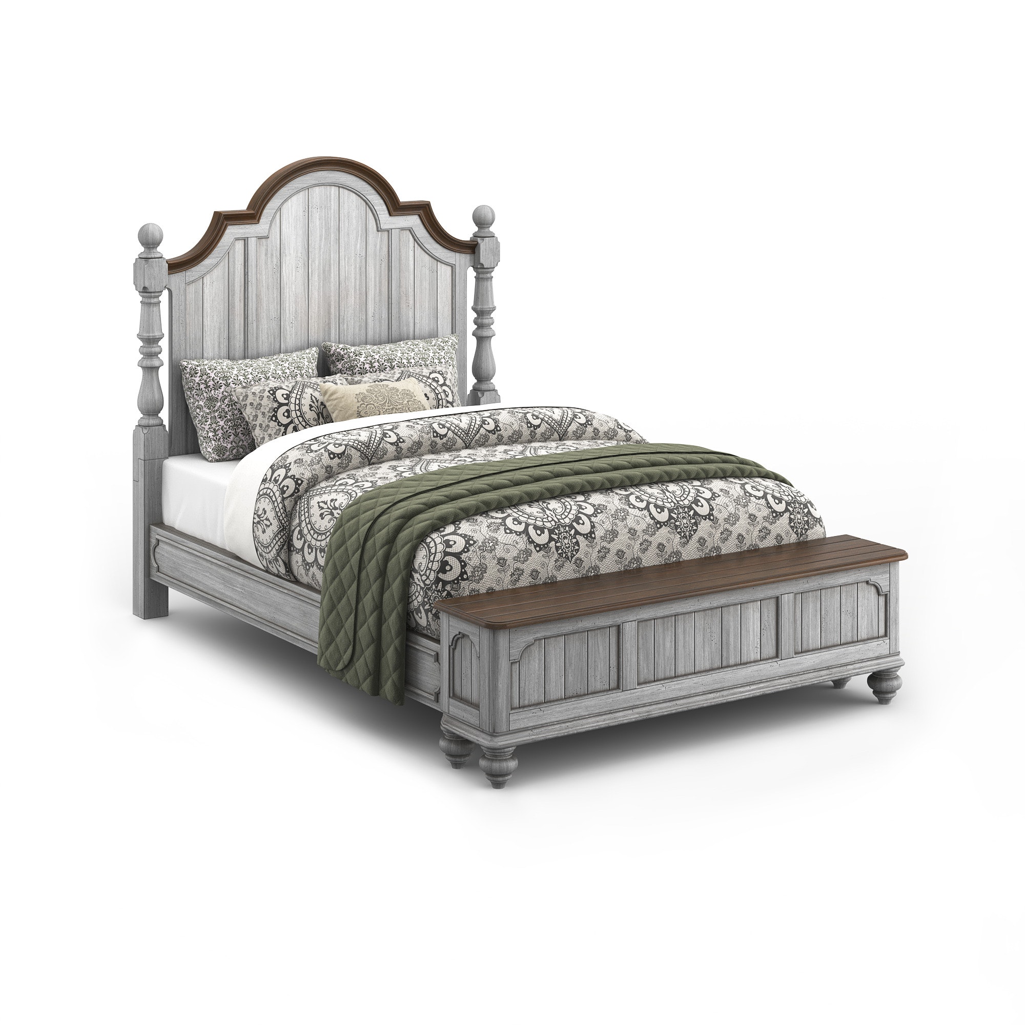 Flexsteel W1047-90QS-Queen Storage Bed W1047-90QS