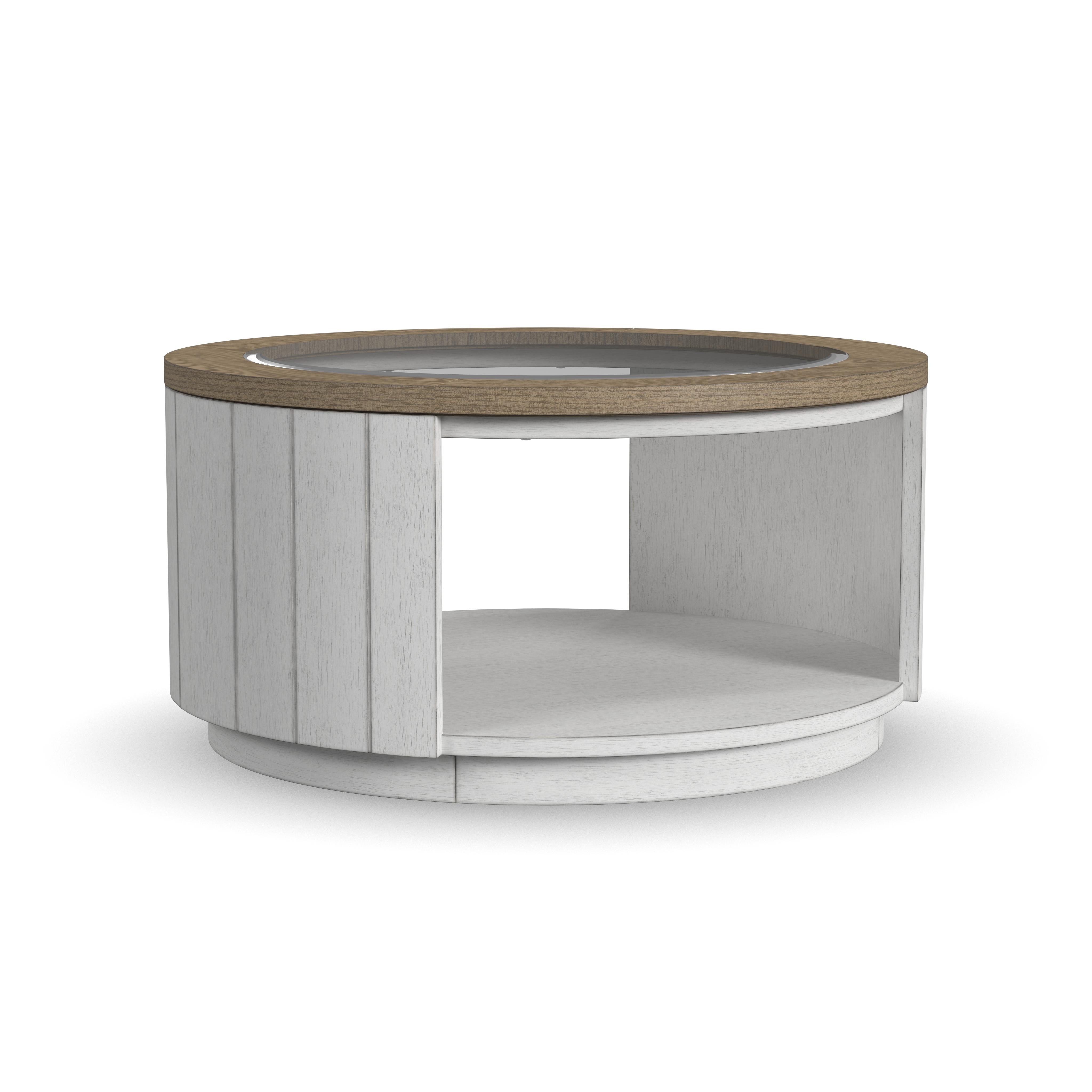 Flexsteel W1072-0341-Rnd Coffee Table W Cstr W1072-0341