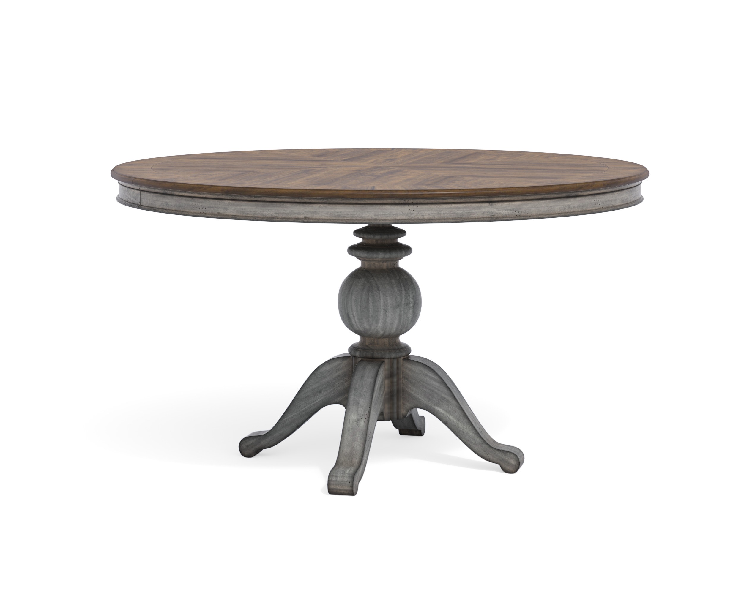 Flexsteel W1147-834-Round Pedestal Dining Table W1147-834
