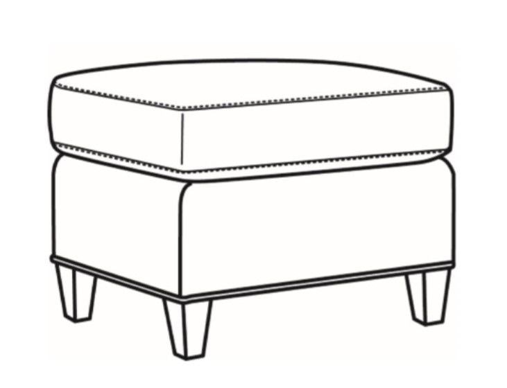 Laine Ottoman 4451-07