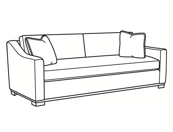 Laine Long Sofa 5000-21B