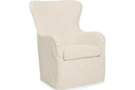 Laine Slipcover Swivel Chair 5655-SWSC