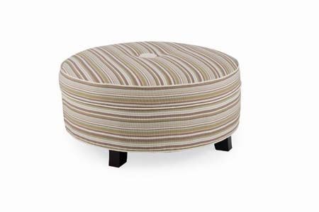 Laine Large Round Ottoman 6038