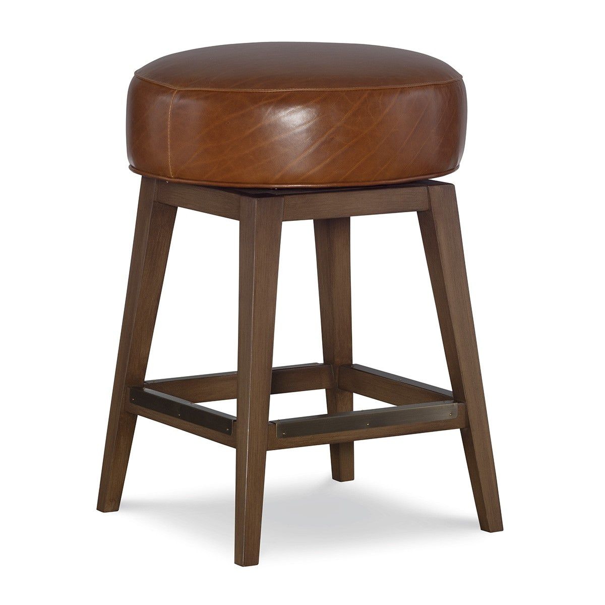 Laine Leather Swivel Counter Stool L3000-45SW