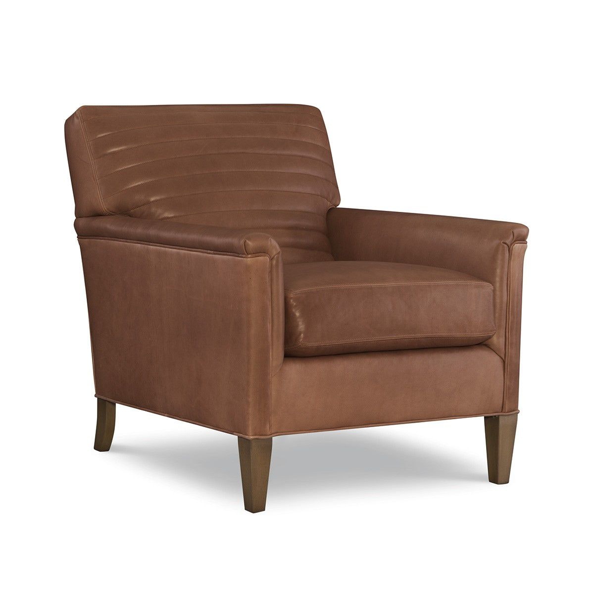 Laine Leather Channel Back Chair L5135-CH