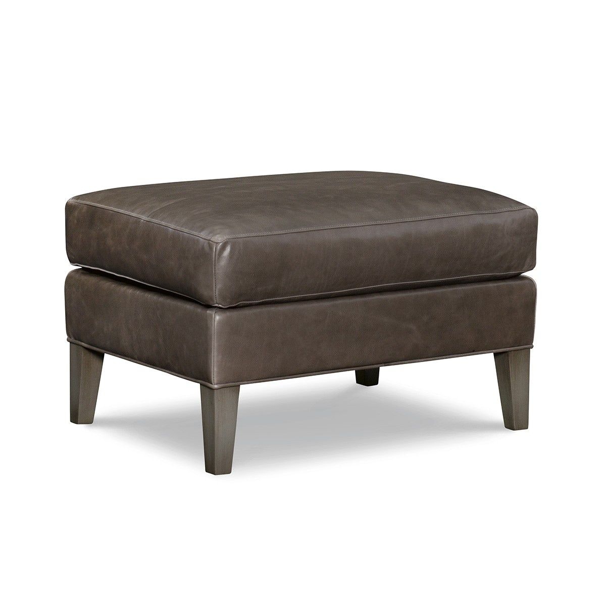 Laine Leather Ottoman L6700-07