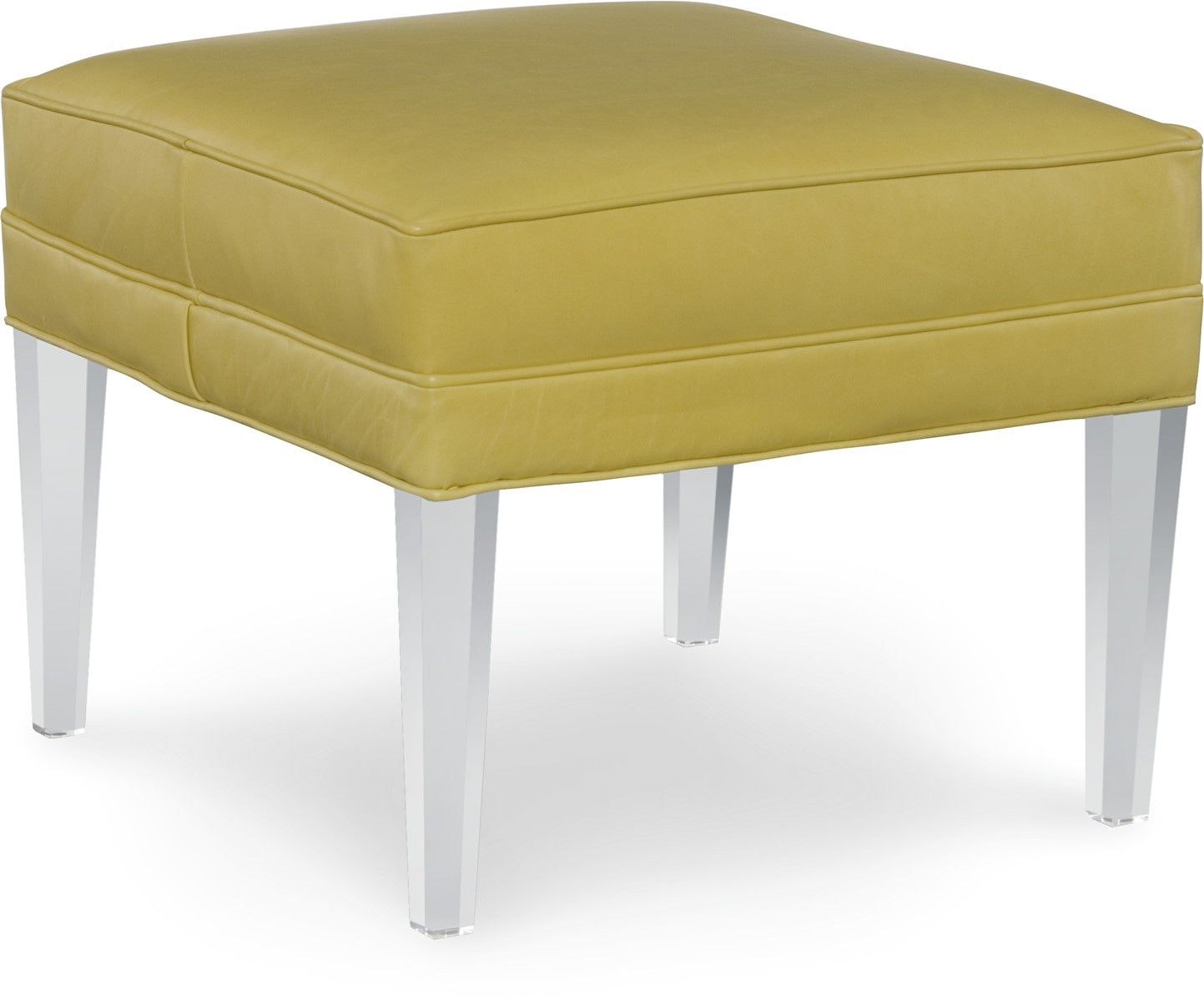 Laine Leather Ottoman L76-07