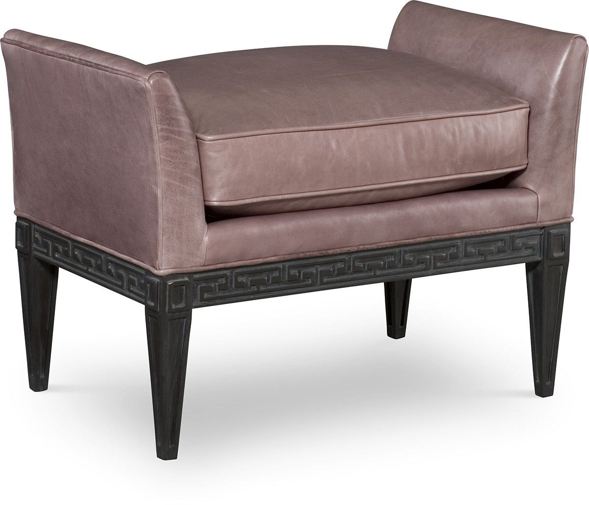 Laine Leather Ottoman L81-07
