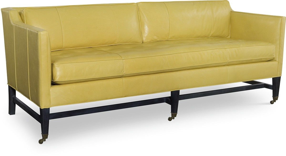 Laine Leather Sofa With Buttons L9001-00B
