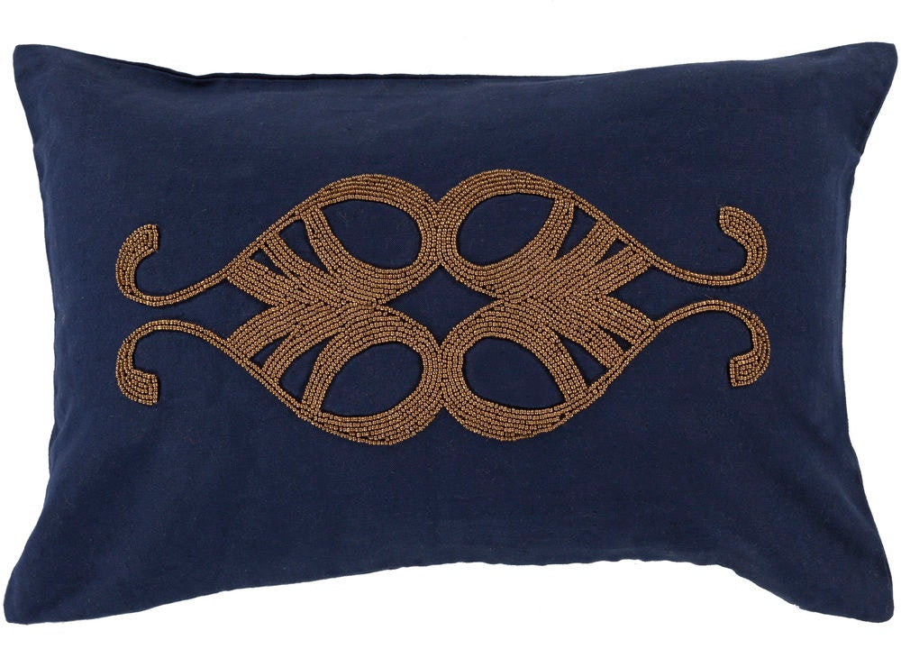 Surya Cairo 13 x 20 x 5 Lumbar Pillow CR001-1320D