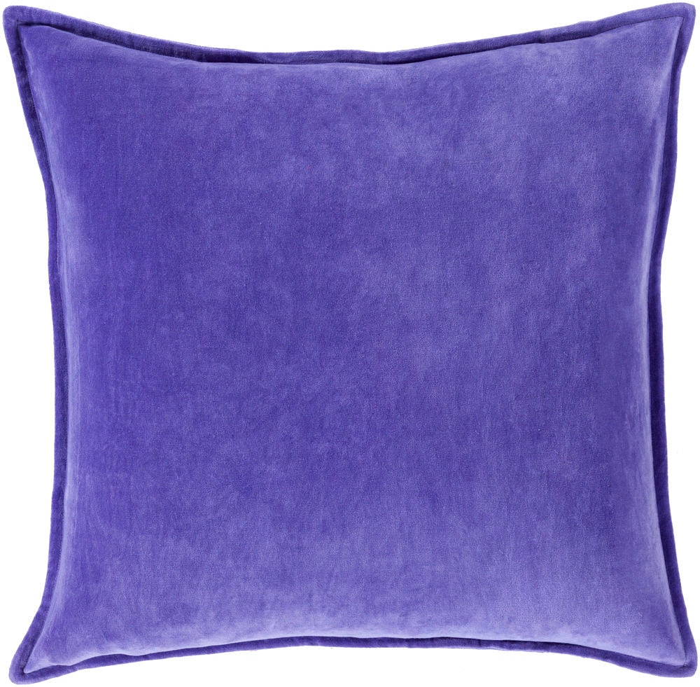 Surya Cotton Velvet 18 x 18 x 4 Throw Pillow CV017-1818D