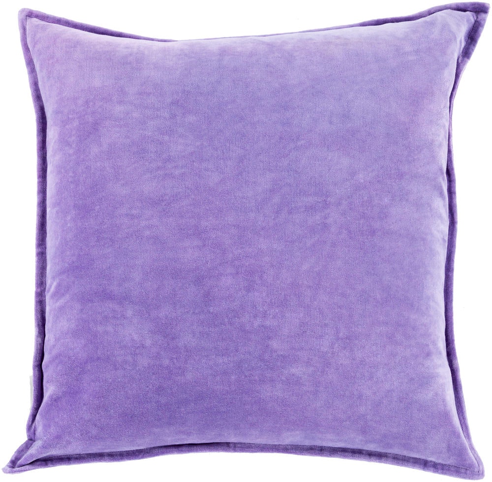 Surya Cotton Velvet 20 x 20 x 4 Throw Pillow CV018-2020D