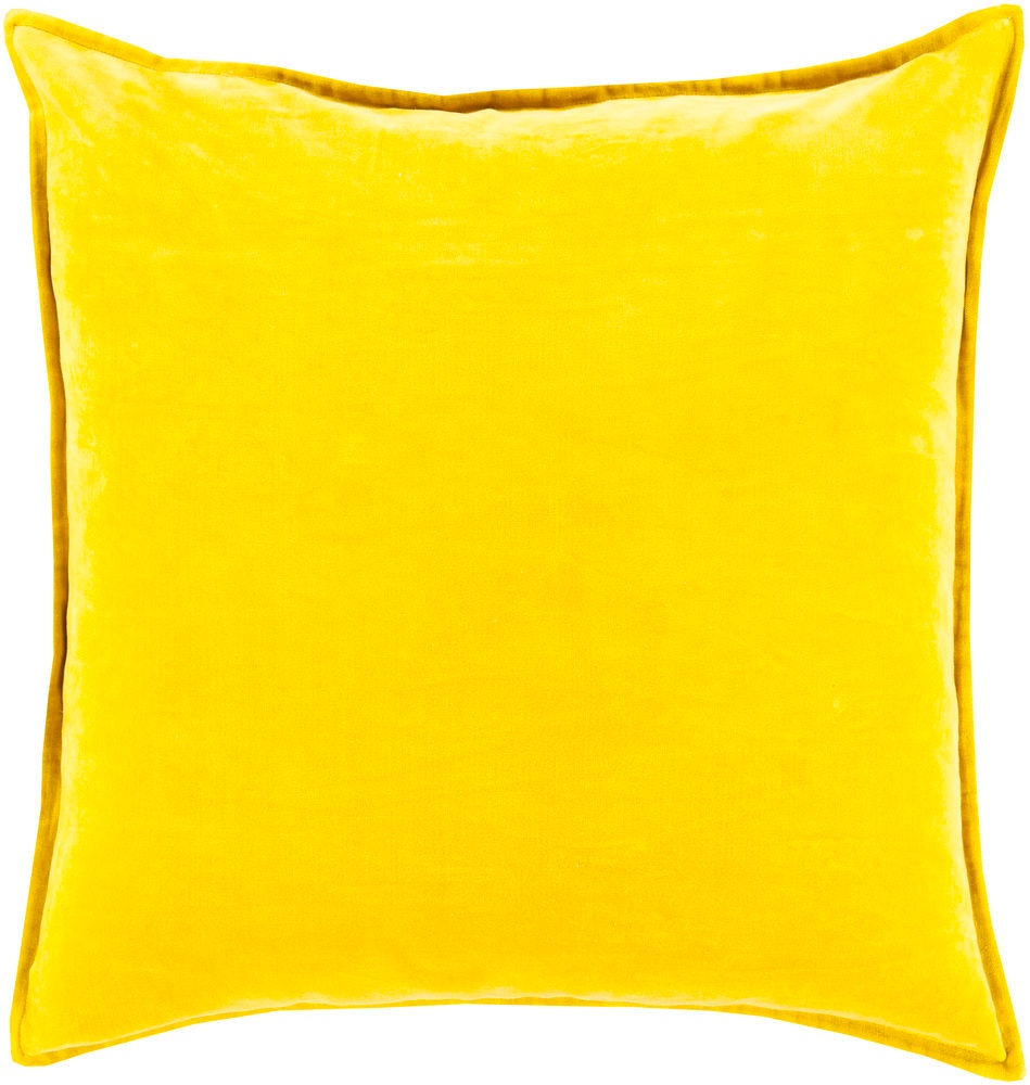 Surya Cotton Velvet 18 x 18 x 4 Throw Pillow CV020-1818D