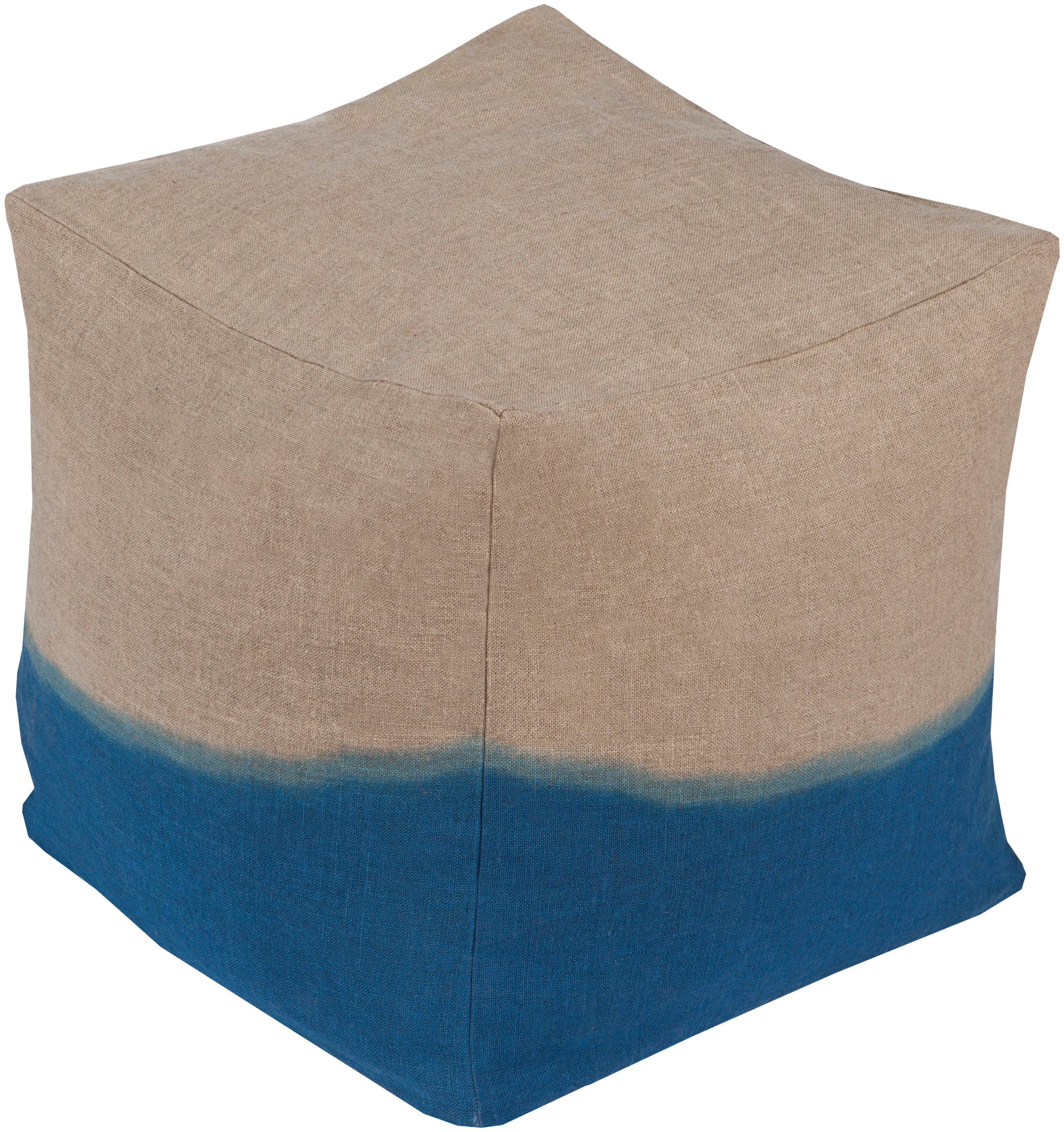 Surya Dip Dyed 18 x 18 x 18 Pouf DDPF001-181818