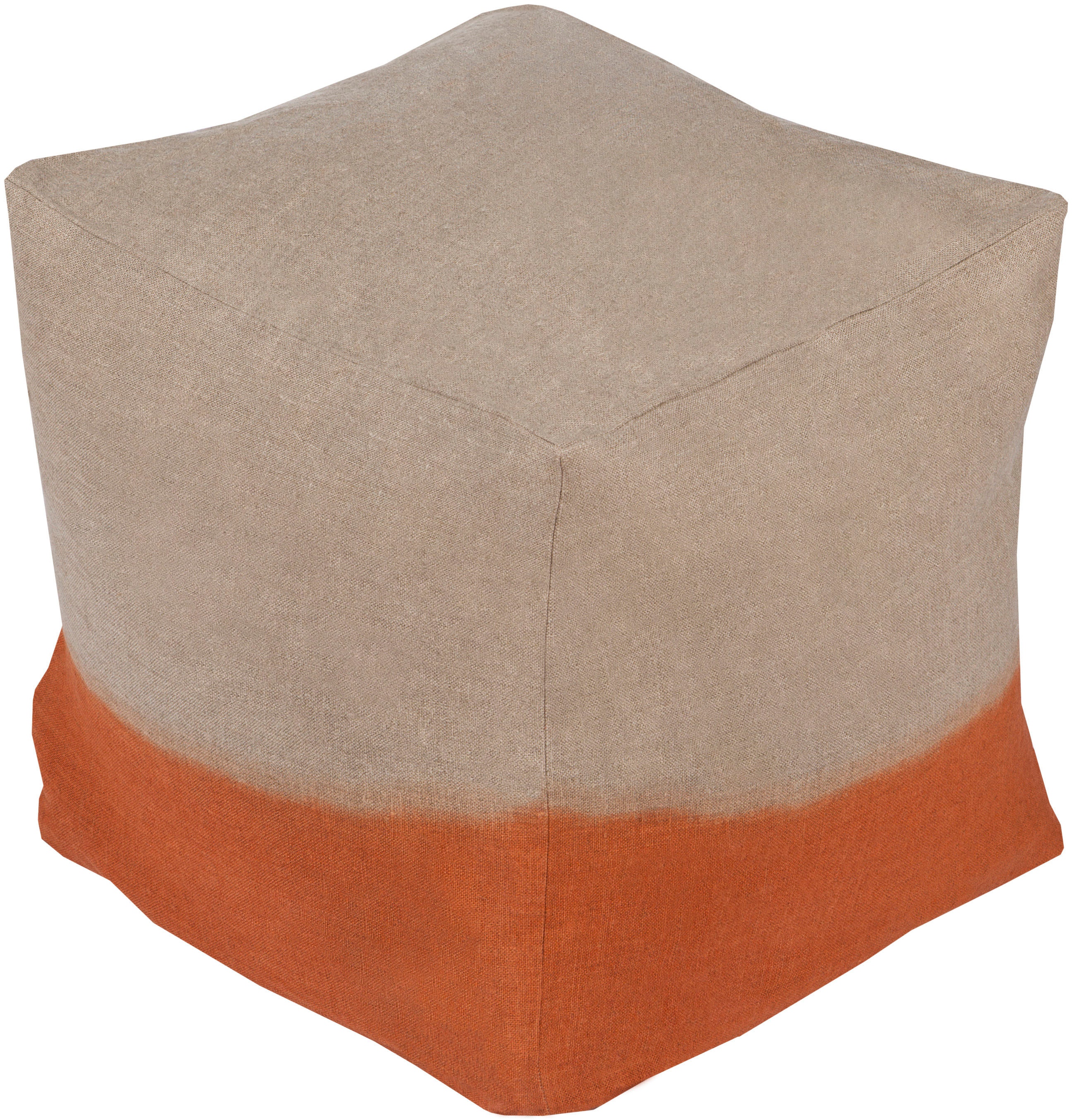 Surya Dip Dyed 18 x 18 x 18 Pouf DDPF007-181818