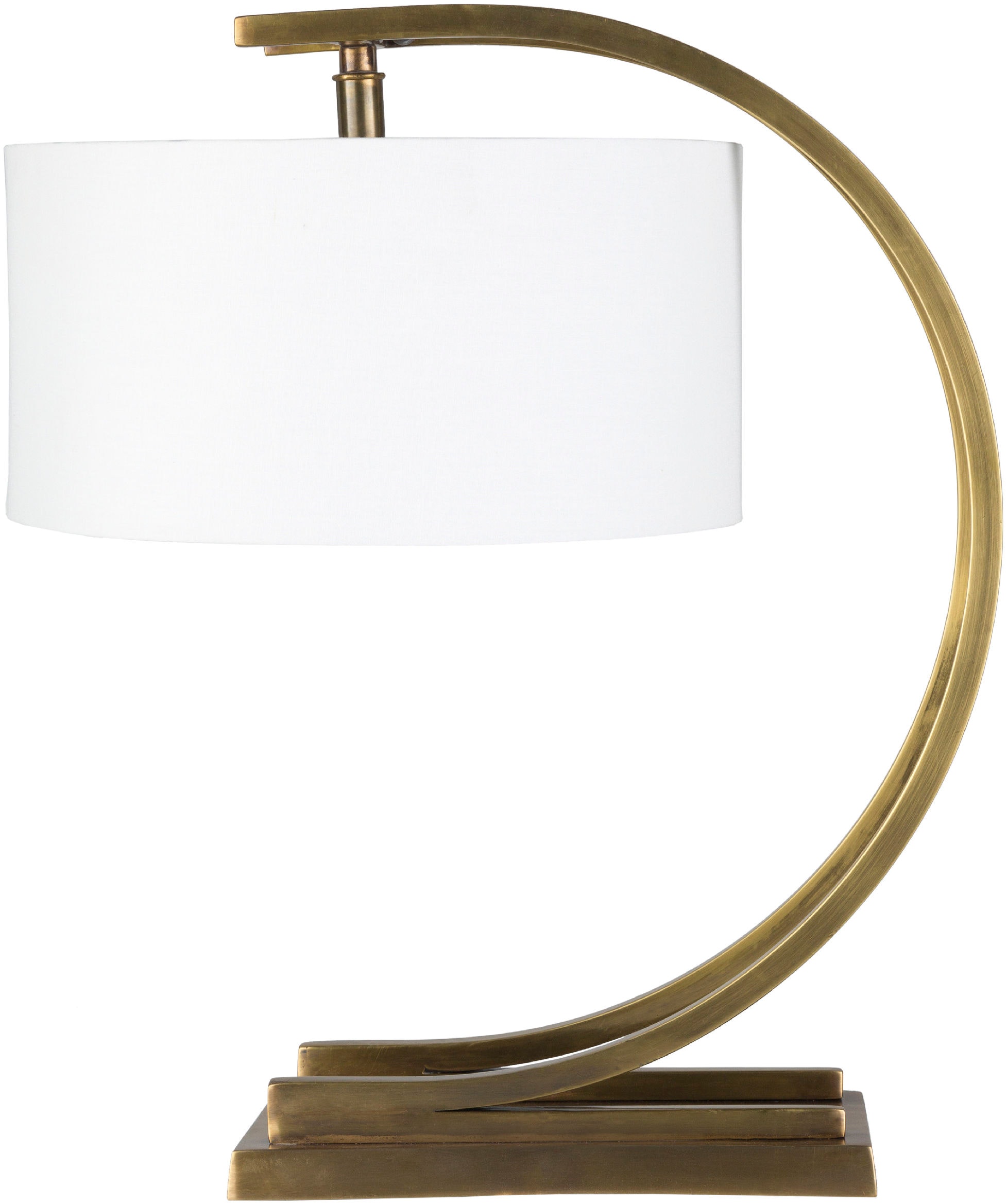 Surya Dresher 15.5 x 15.5 x 18.5 Portable Lamp DRS-001