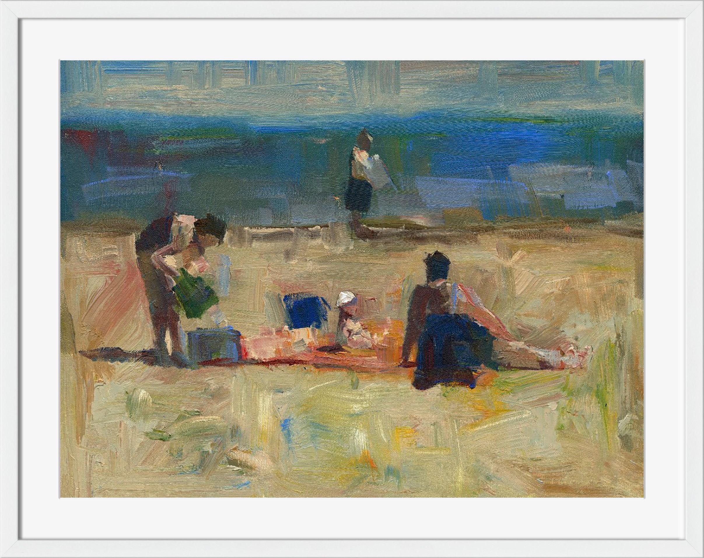 Surya Blue Water Near Sand - Wall Art DT100A-001