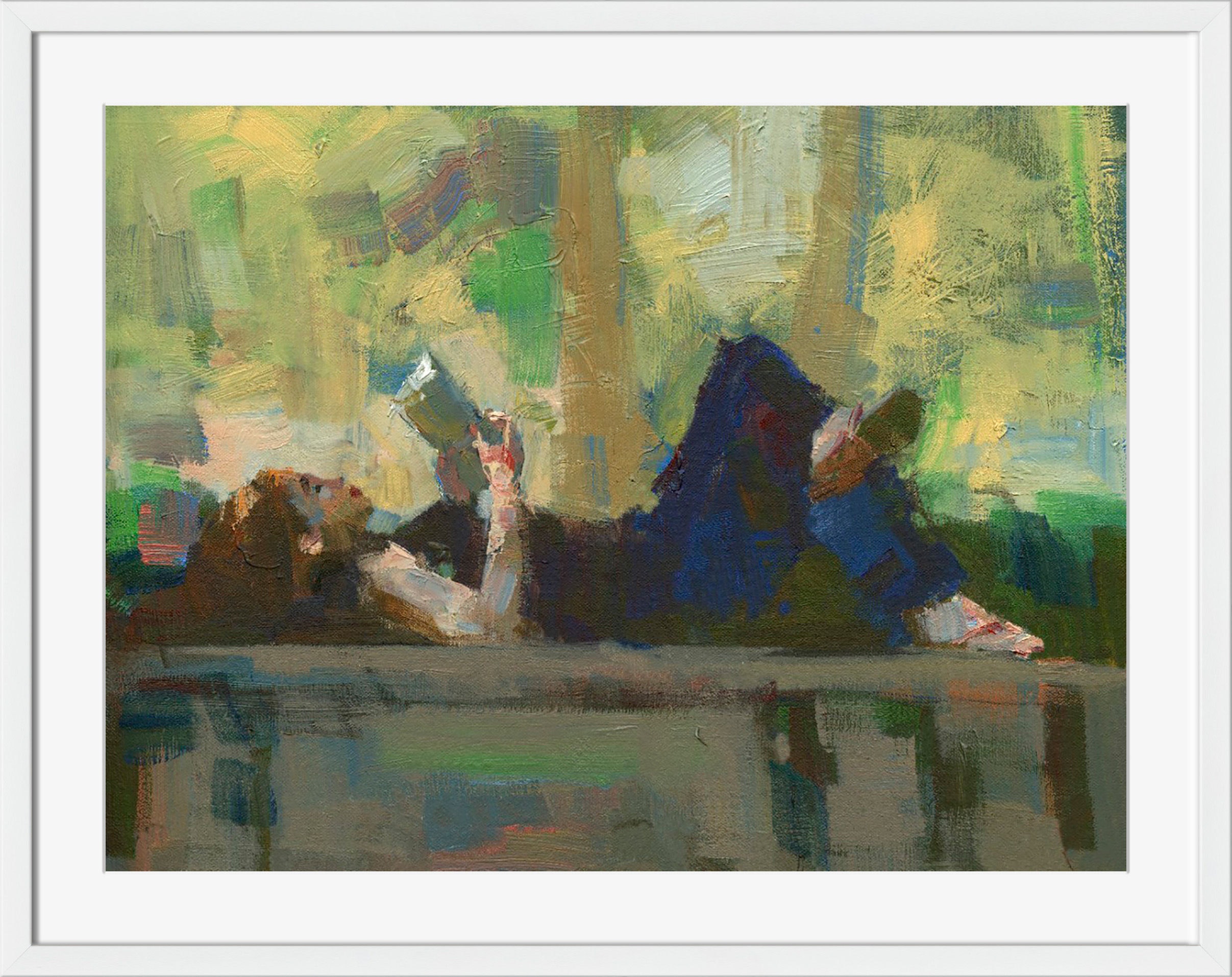 Surya Relaxing Reading Millennium Park - Wall Art DT104A-001