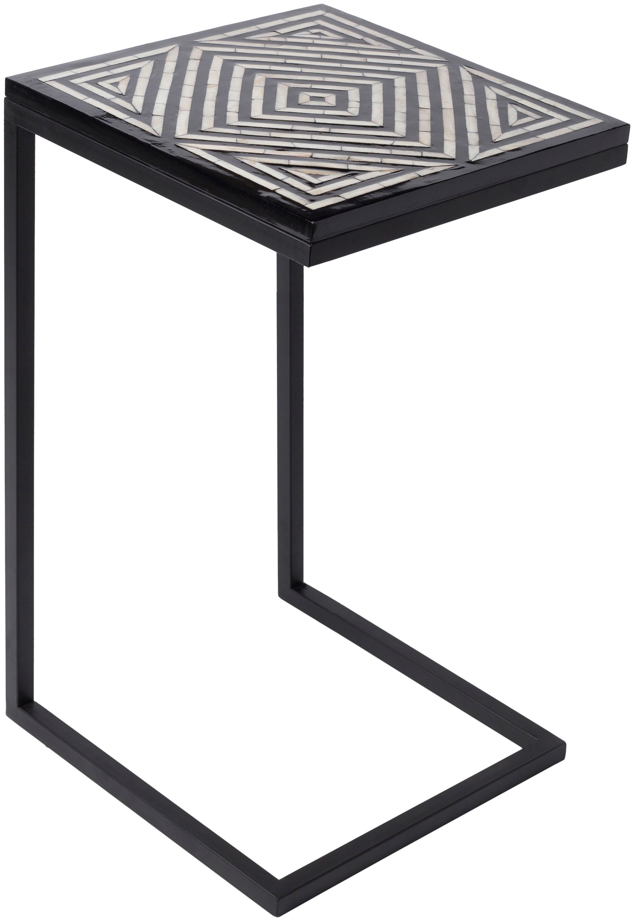 Surya Dunn 15 x 15 x 26 Accent Table DUNN100-151526