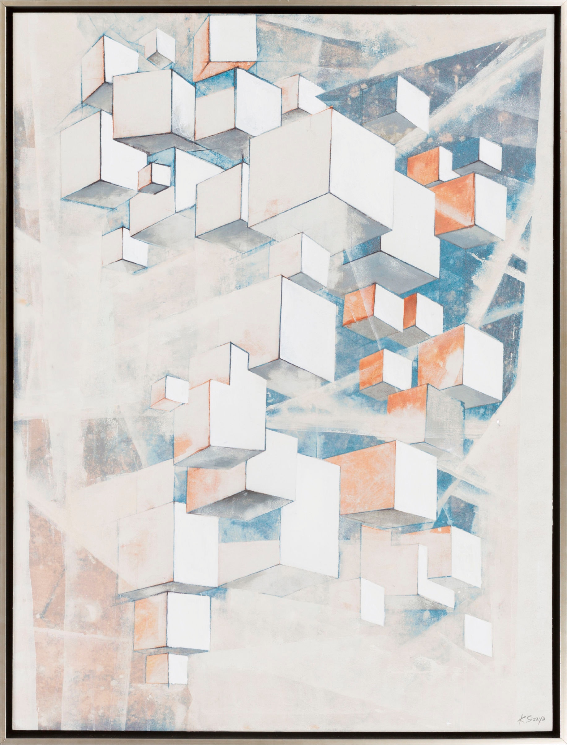 Surya Edison Wall Decor 36 x 48 EDI6000-3648