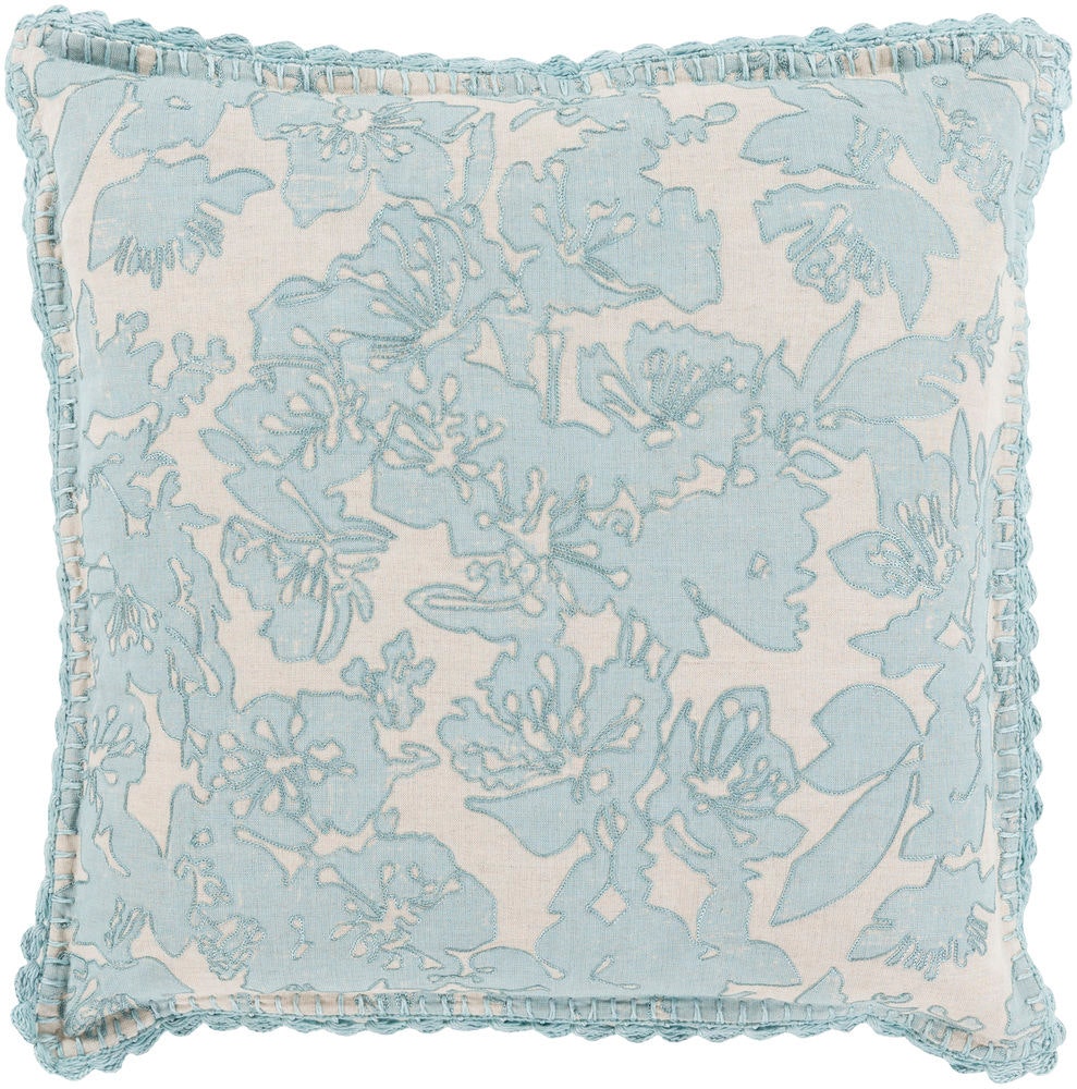 Surya Evelyn 22 x 22 x 5 Throw Pillow EV001-2222D