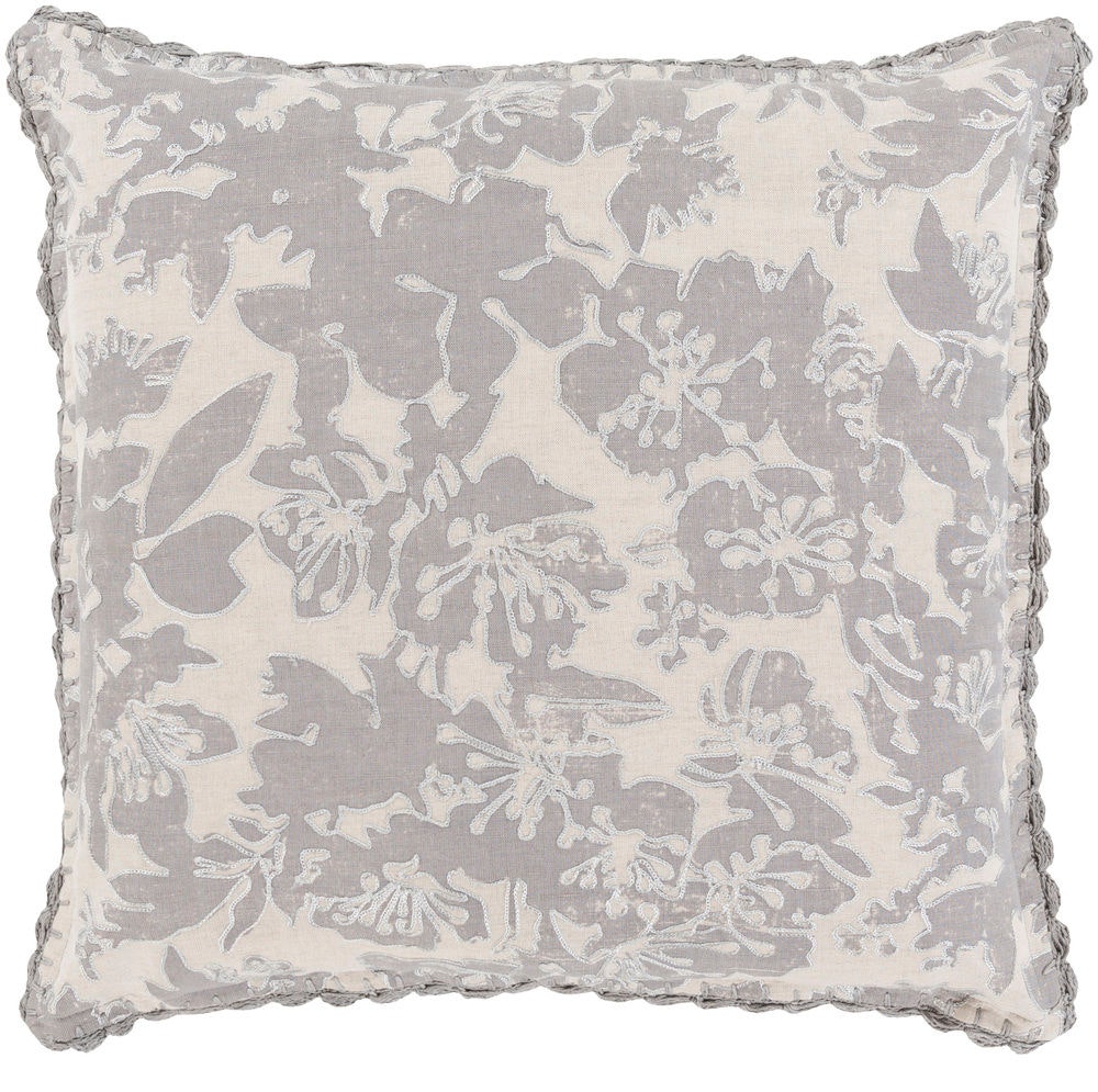 Surya Evelyn 18 x 18 x 4 Throw Pillow EV002-1818D