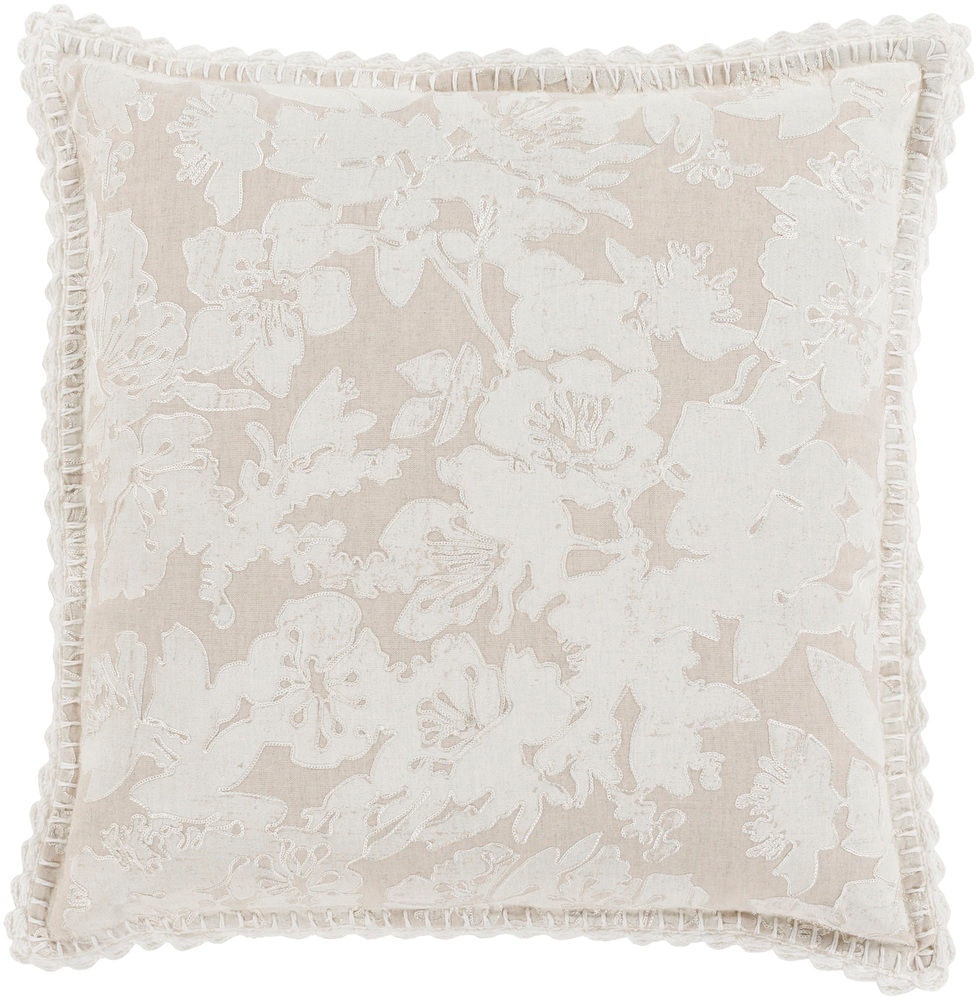 Surya Evelyn 20 x 20 x 4 Throw Pillow EV004-2020P