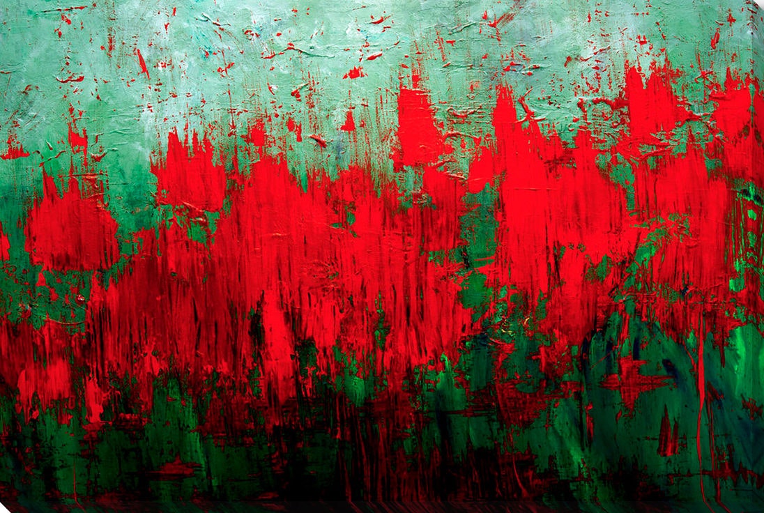Surya Amazon Red - Wall Art FA193A-001