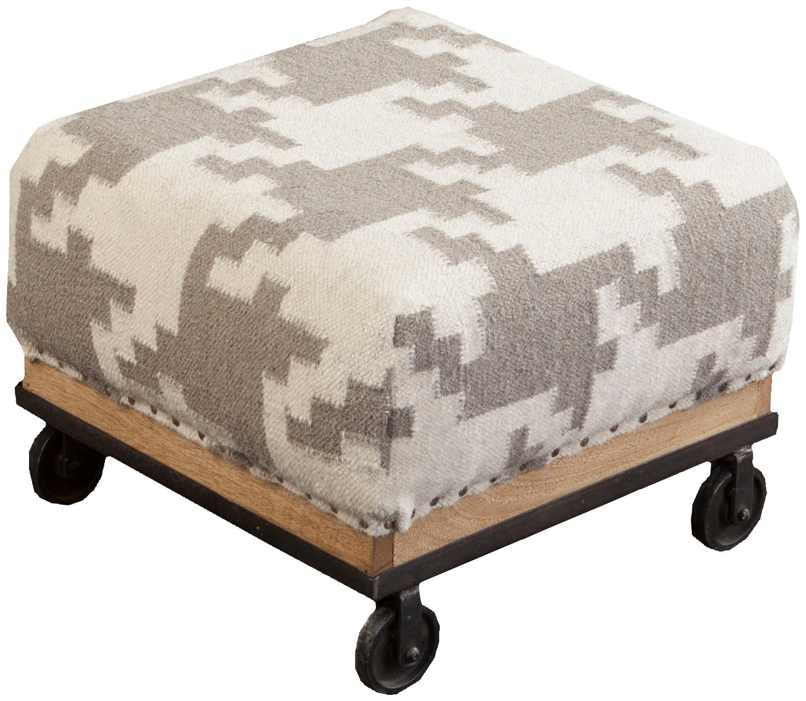 Surya Surya Furniture 16.8 x 16.8 x 11.6 Foot Stool FL1166-424229
