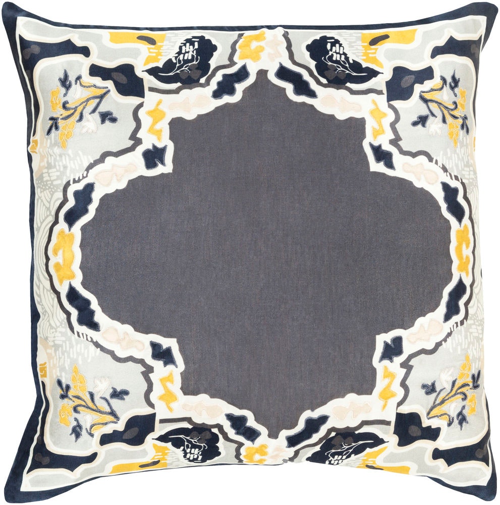 Surya Geisha 18 x 18 x 4 Throw Pillow GE005-1818D