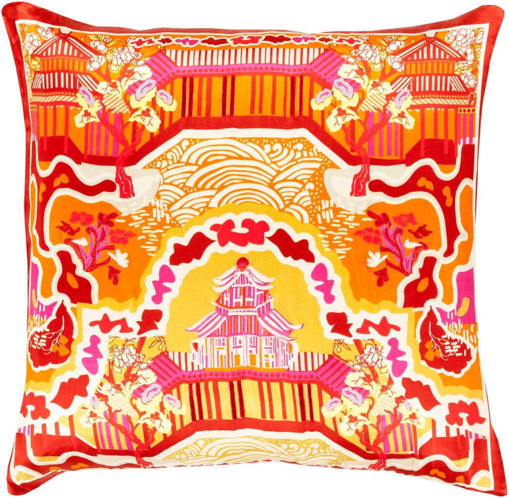 Surya Geisha 20 x 20 x 4 Throw Pillow GE009-2020P
