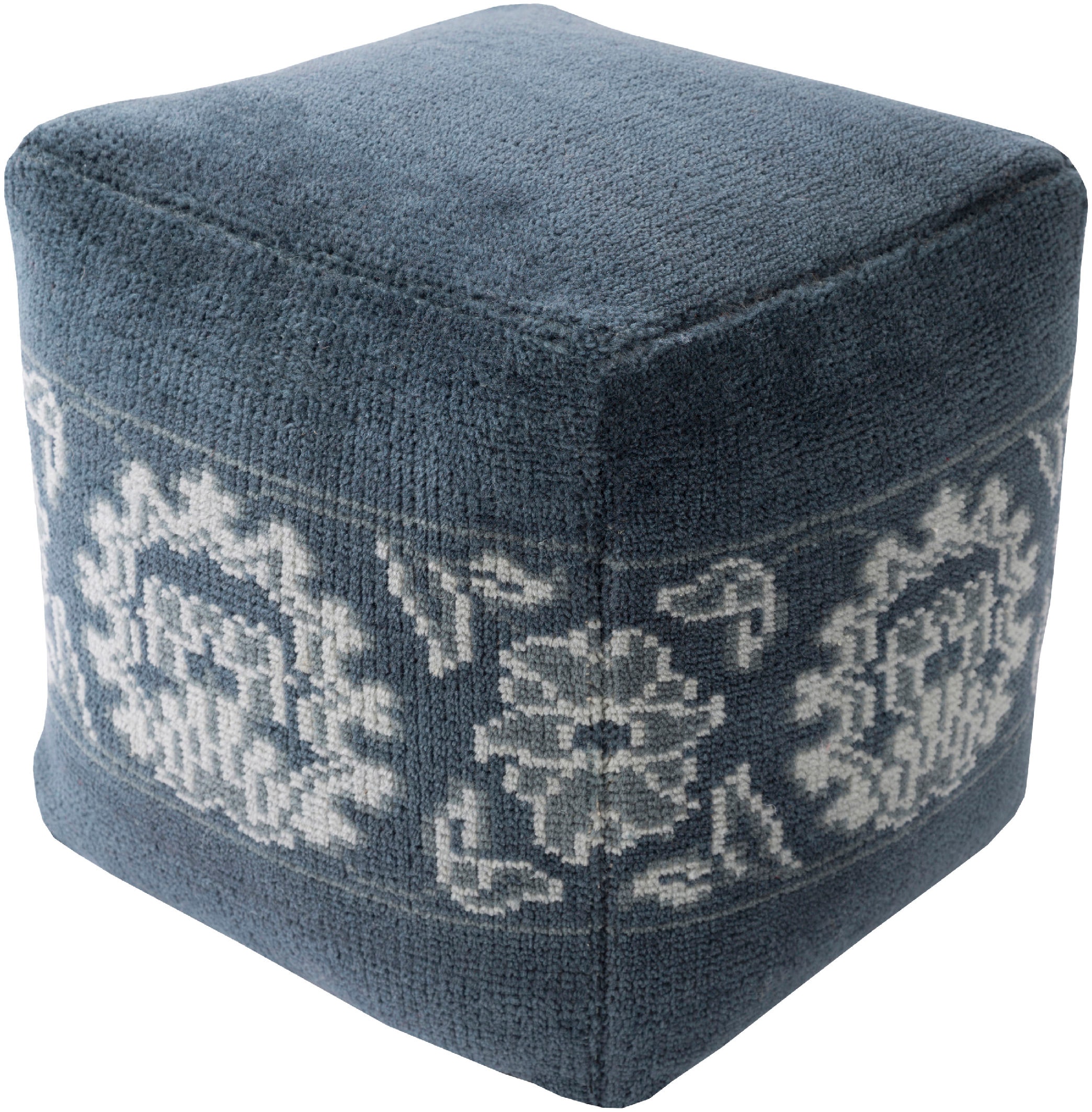 Surya Hazel 18 x 18 x 18 Pouf HAPF001-181818