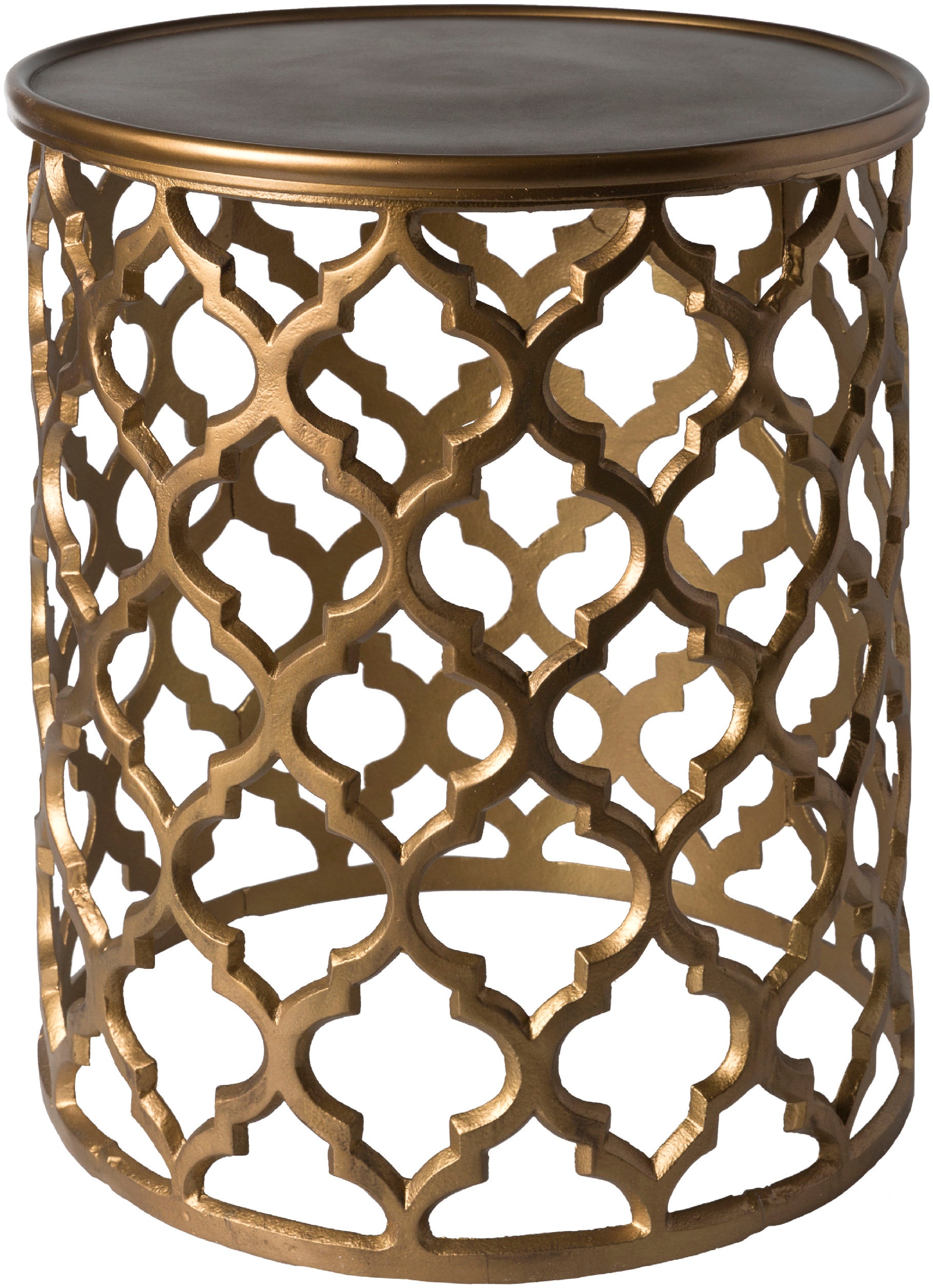 Surya Hammett 16.5 x 16.5 x 19.5 Accent Table HMMT100