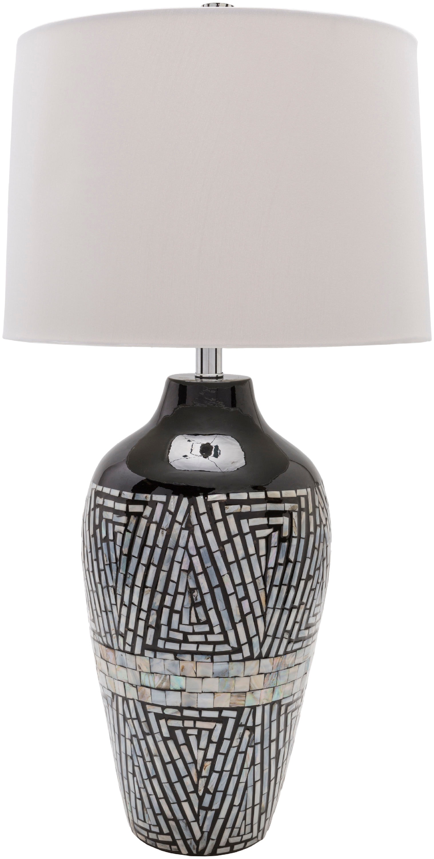 Surya Hillrose 30.3 x 15.4 x 15.4 Table Lamp HRS100-TBL